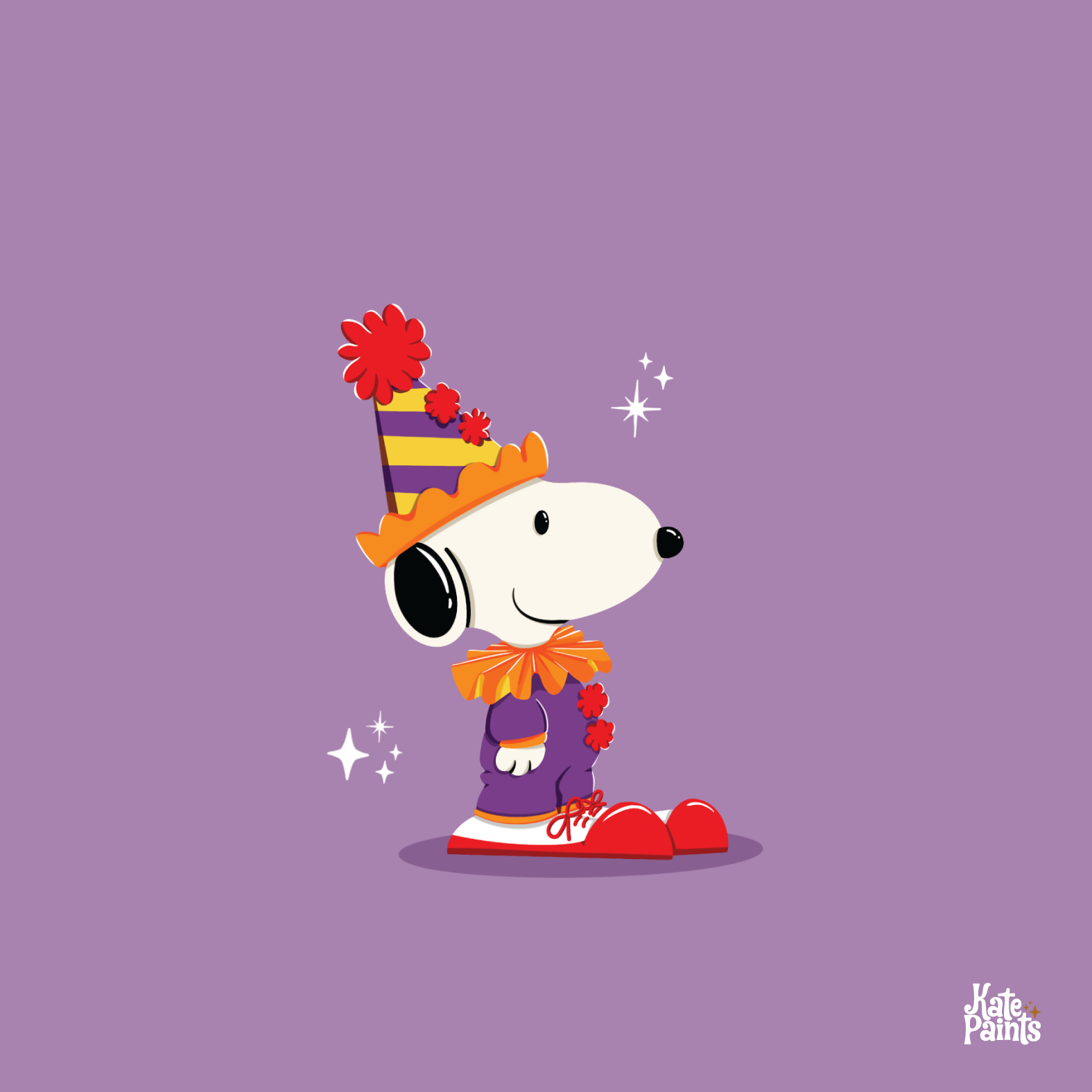 Prints_Round 1_Clown Snoopy.png