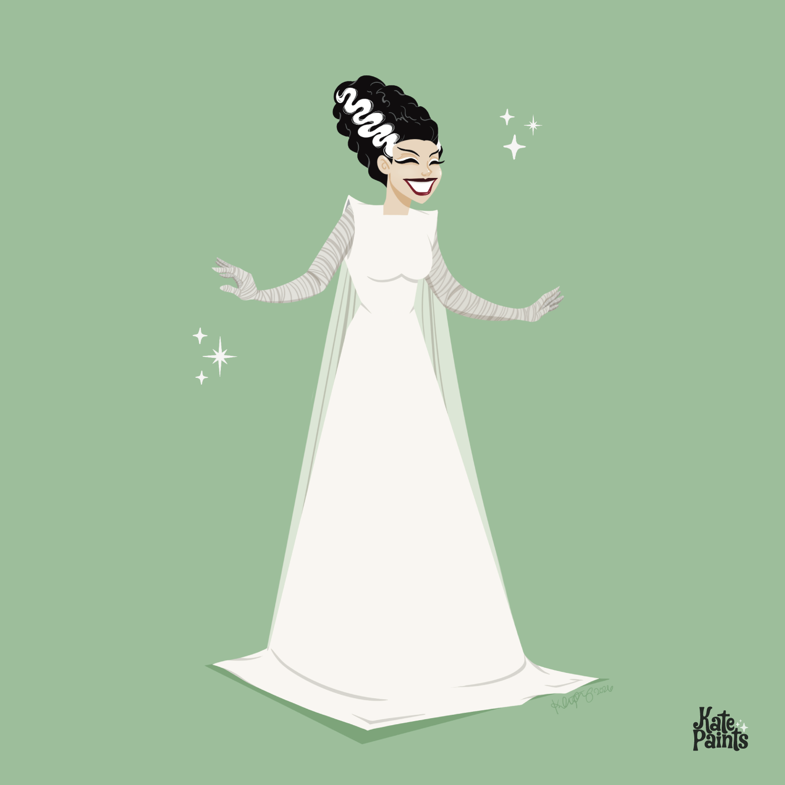 The Bride Print