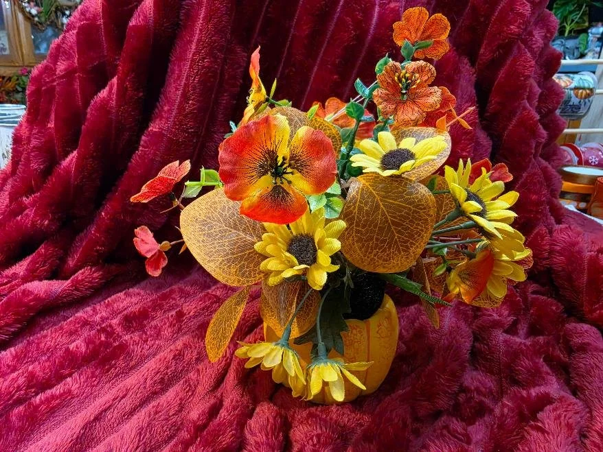 Tall Orange Arrangement