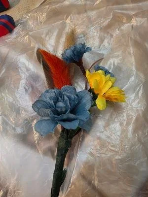 Silk Boutonniere