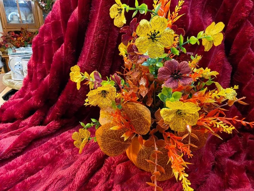 Orange Fall Arrangement
