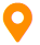 An orange map location marker icon