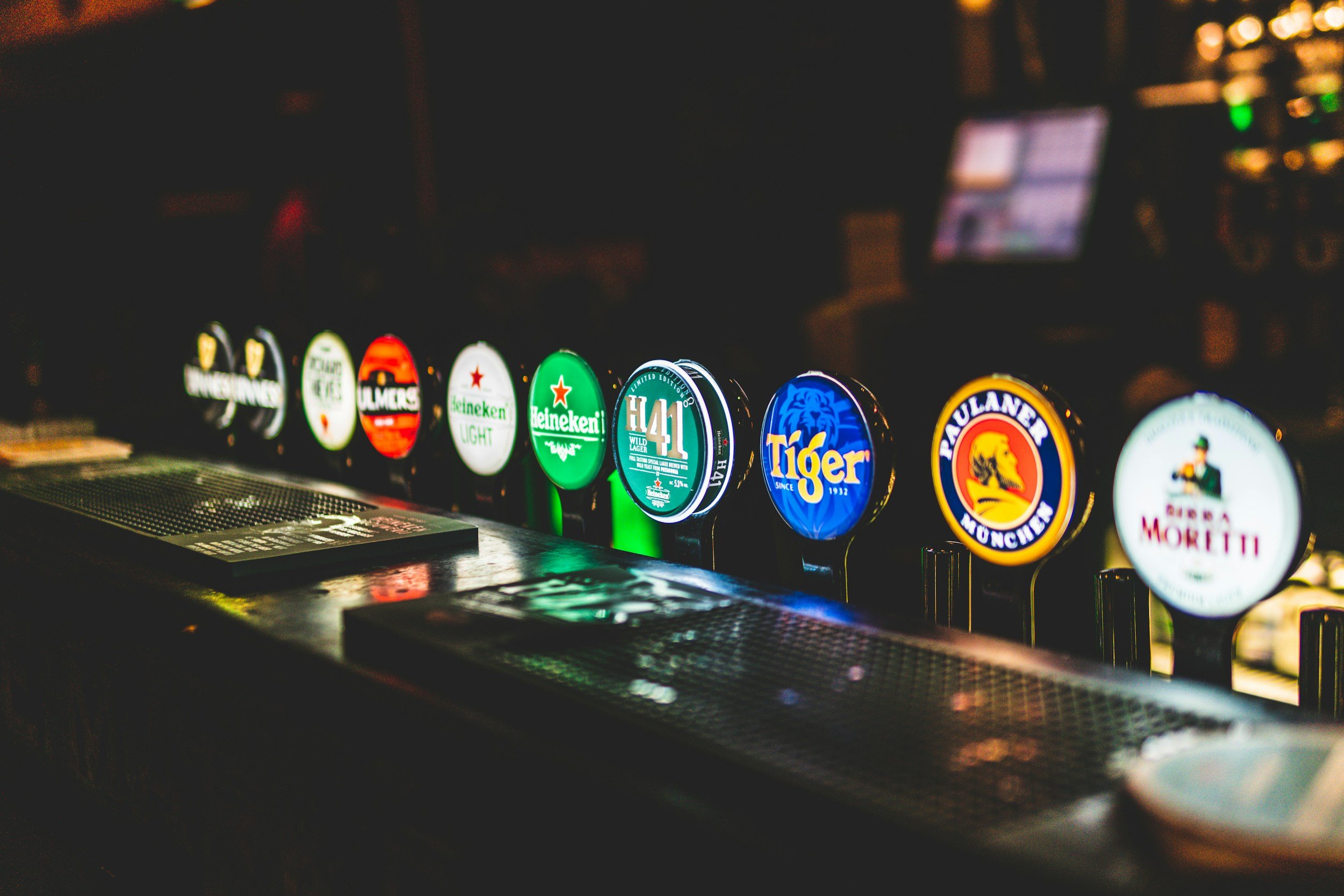 Photo of what's on tap for Fulton Bowling Center's Bar