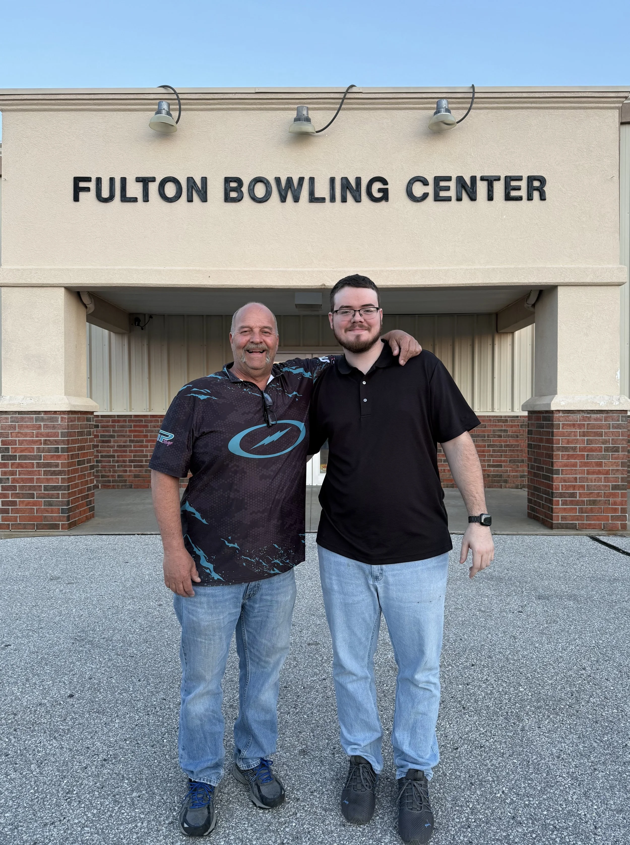 Photo of Fulton Bowling Center's Co-Owners, Dan Triske and Patrick Schultz
