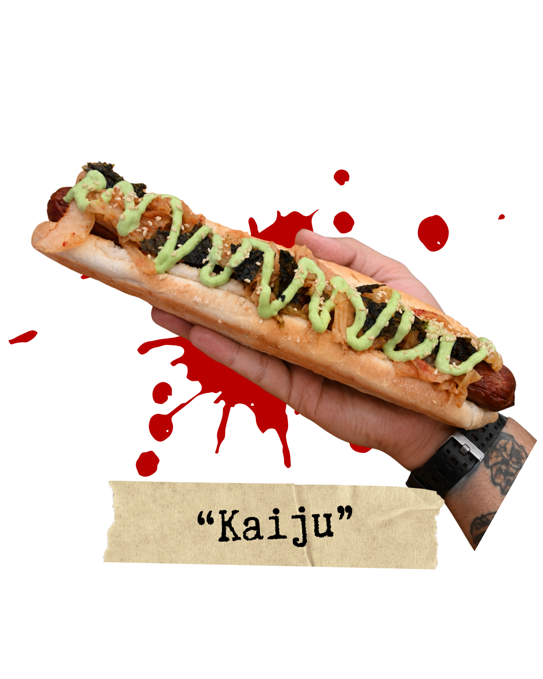 Kaiju Speciality hot dog