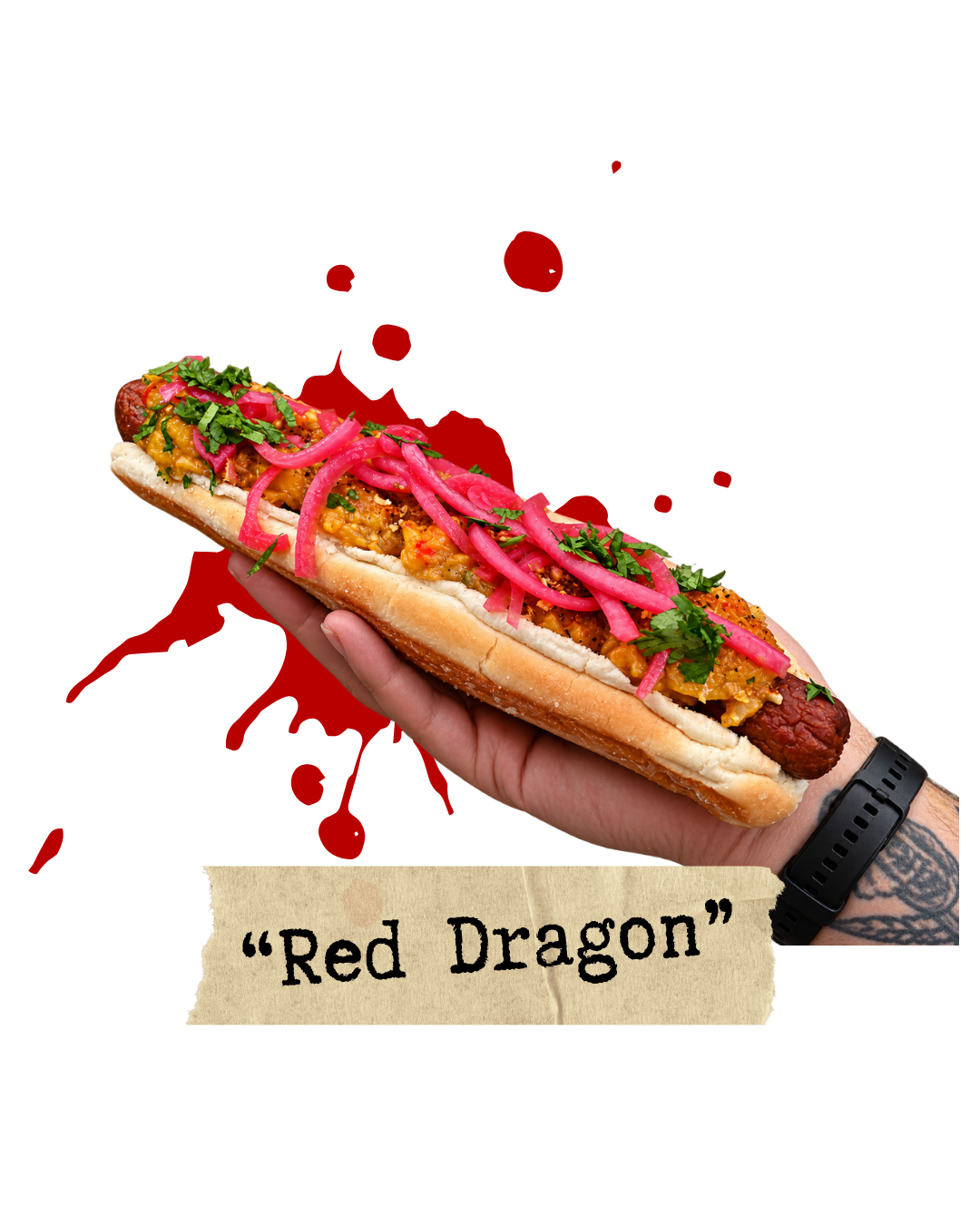 Red Dragon Speciality hot dog