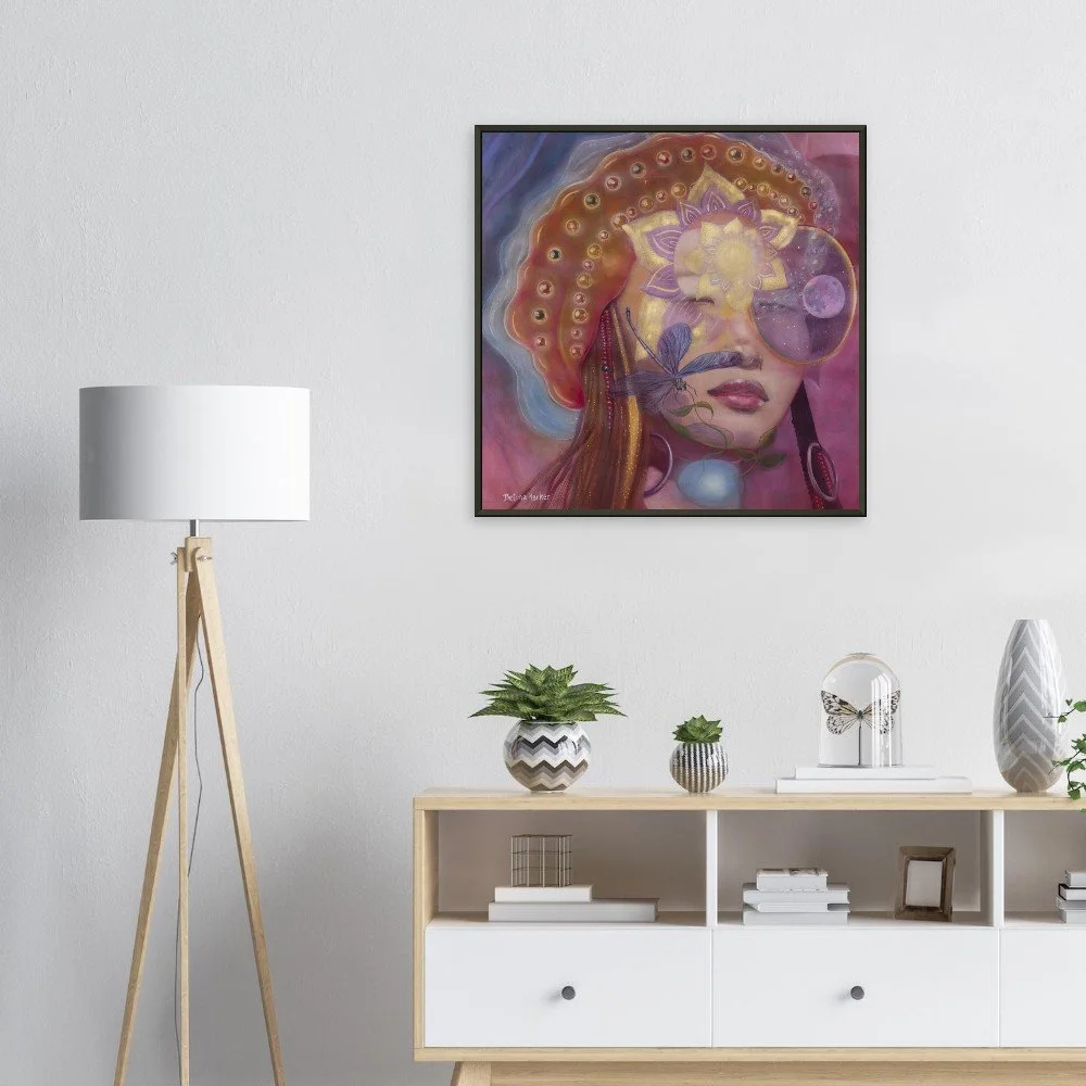 "Tu identidad eterna" Fine Art Framed Poster