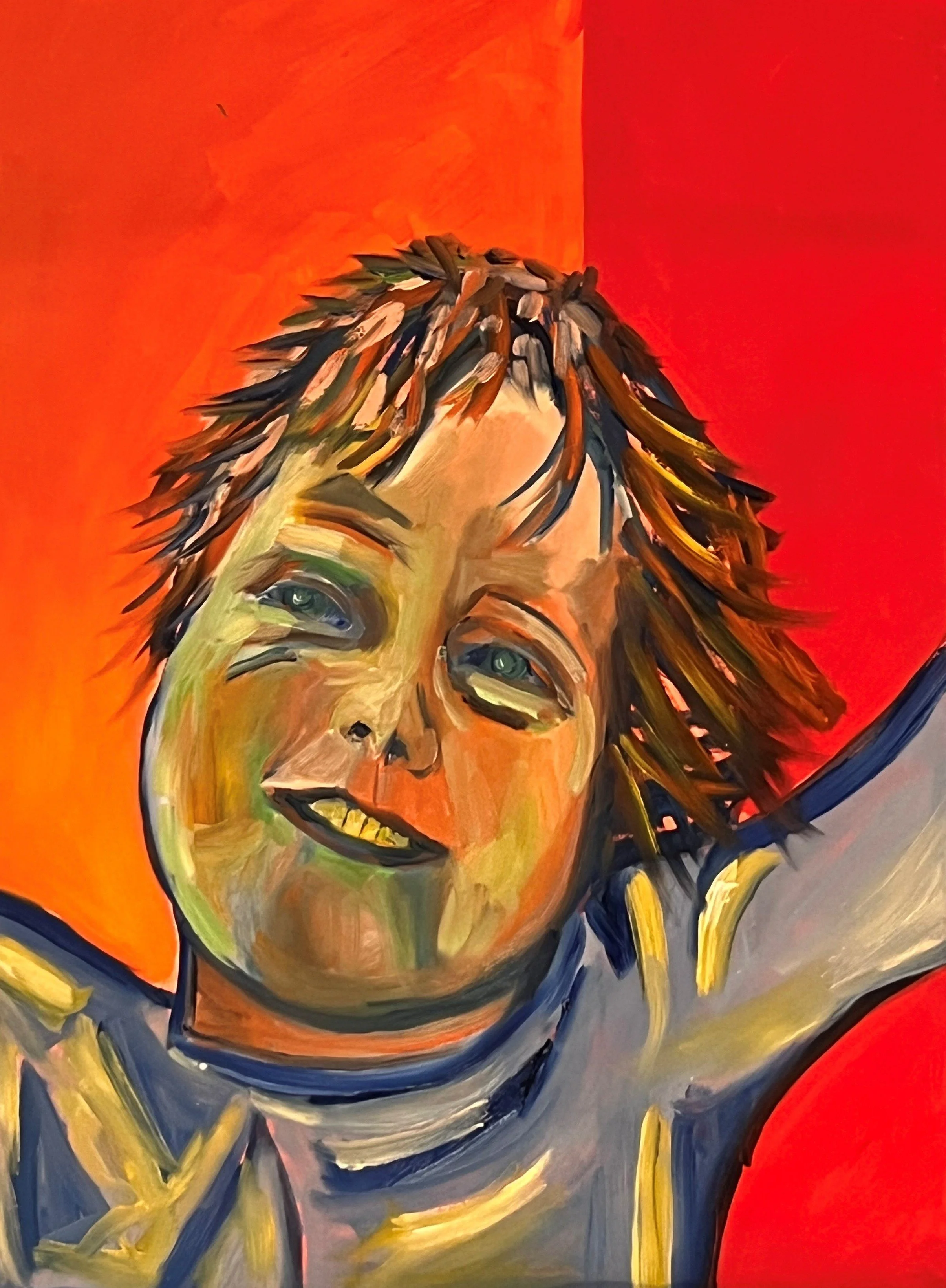 Joyful.  Oil on paper.jpg