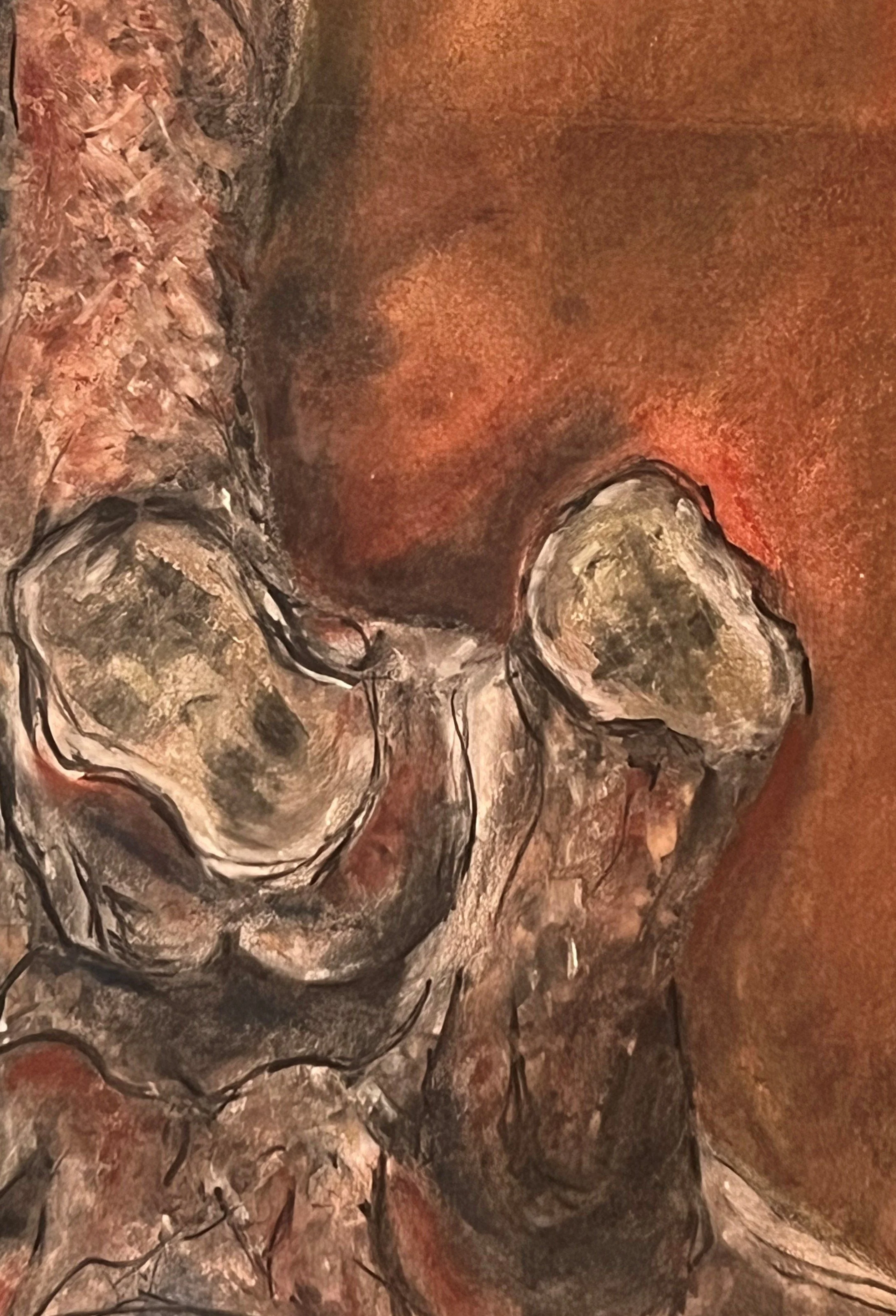 Old Pine  Stump Wadjempup.  Pastels on paper.jpg