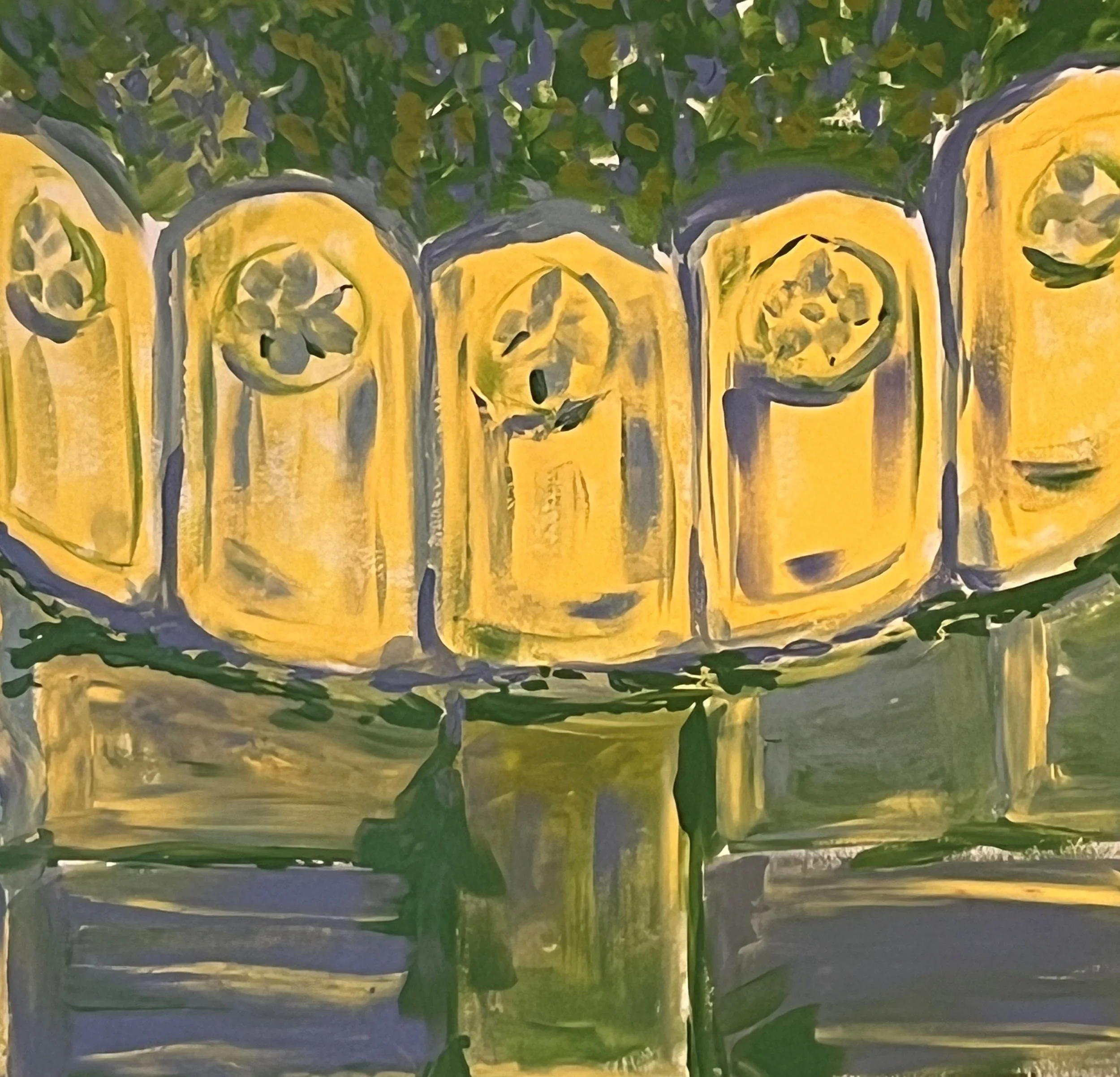 Garden edges.  Acrylic on paper.jpg