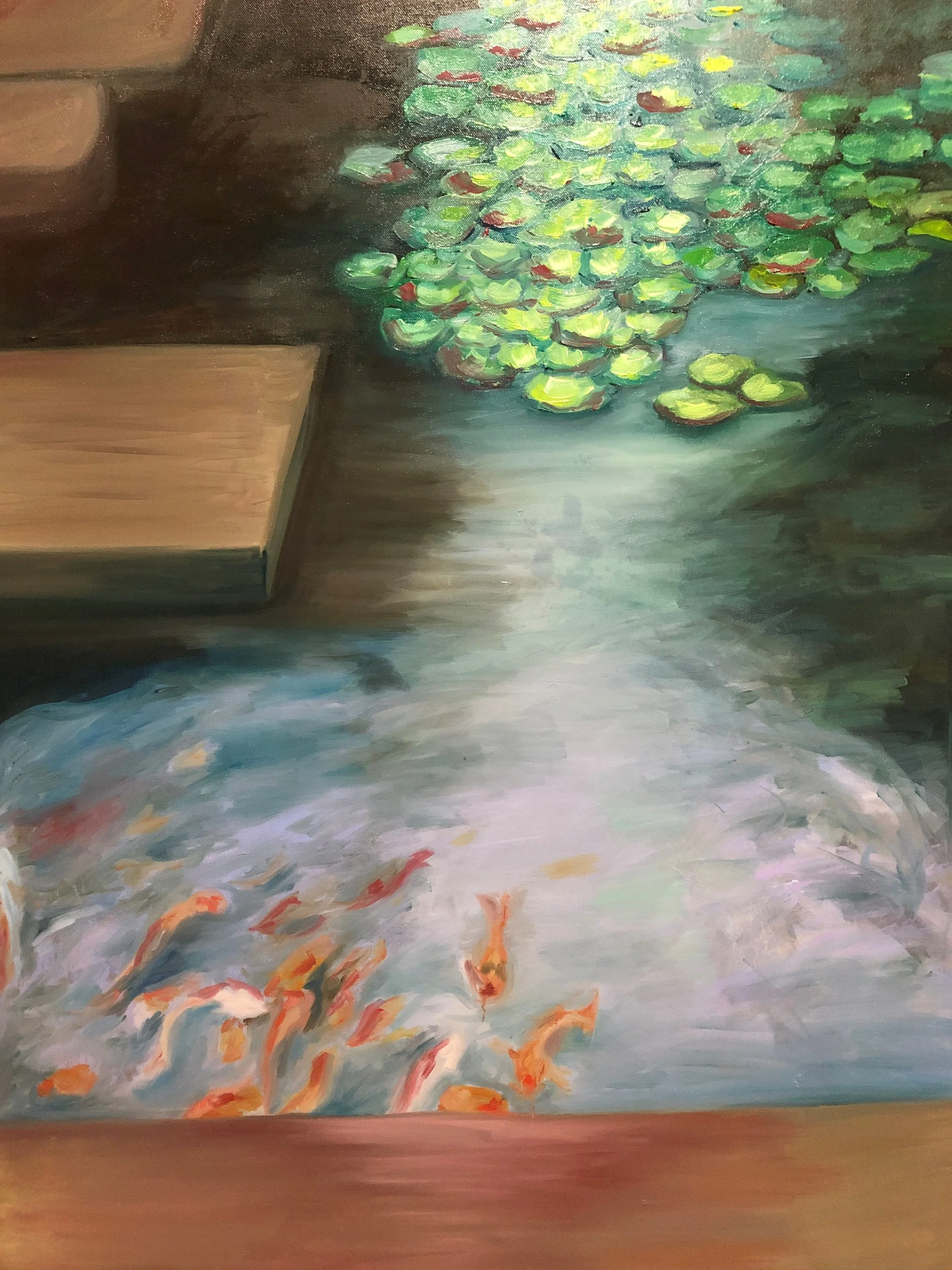 Koi pond. Acrylic on cnvas.jpg