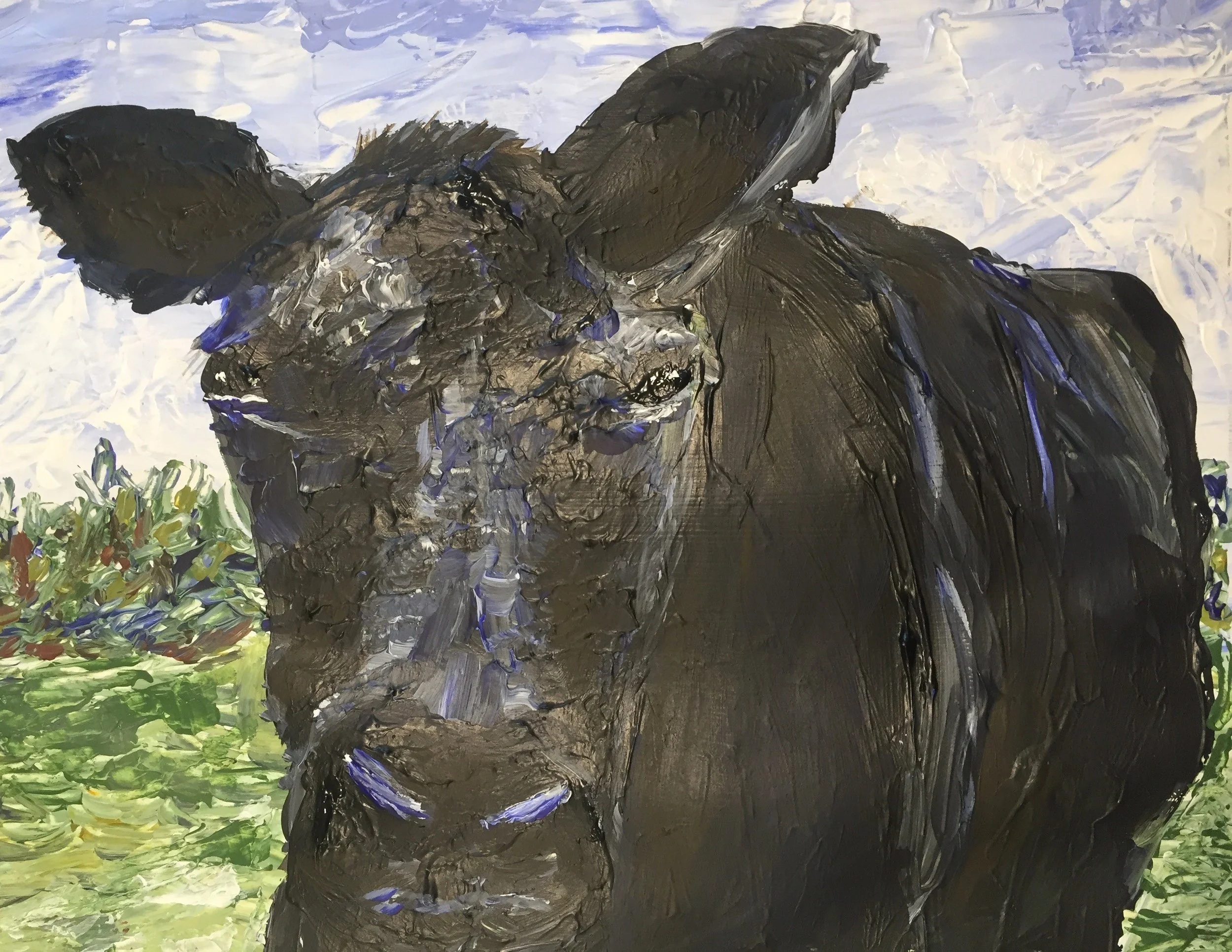 Cow.  acrylic on paper.jpg