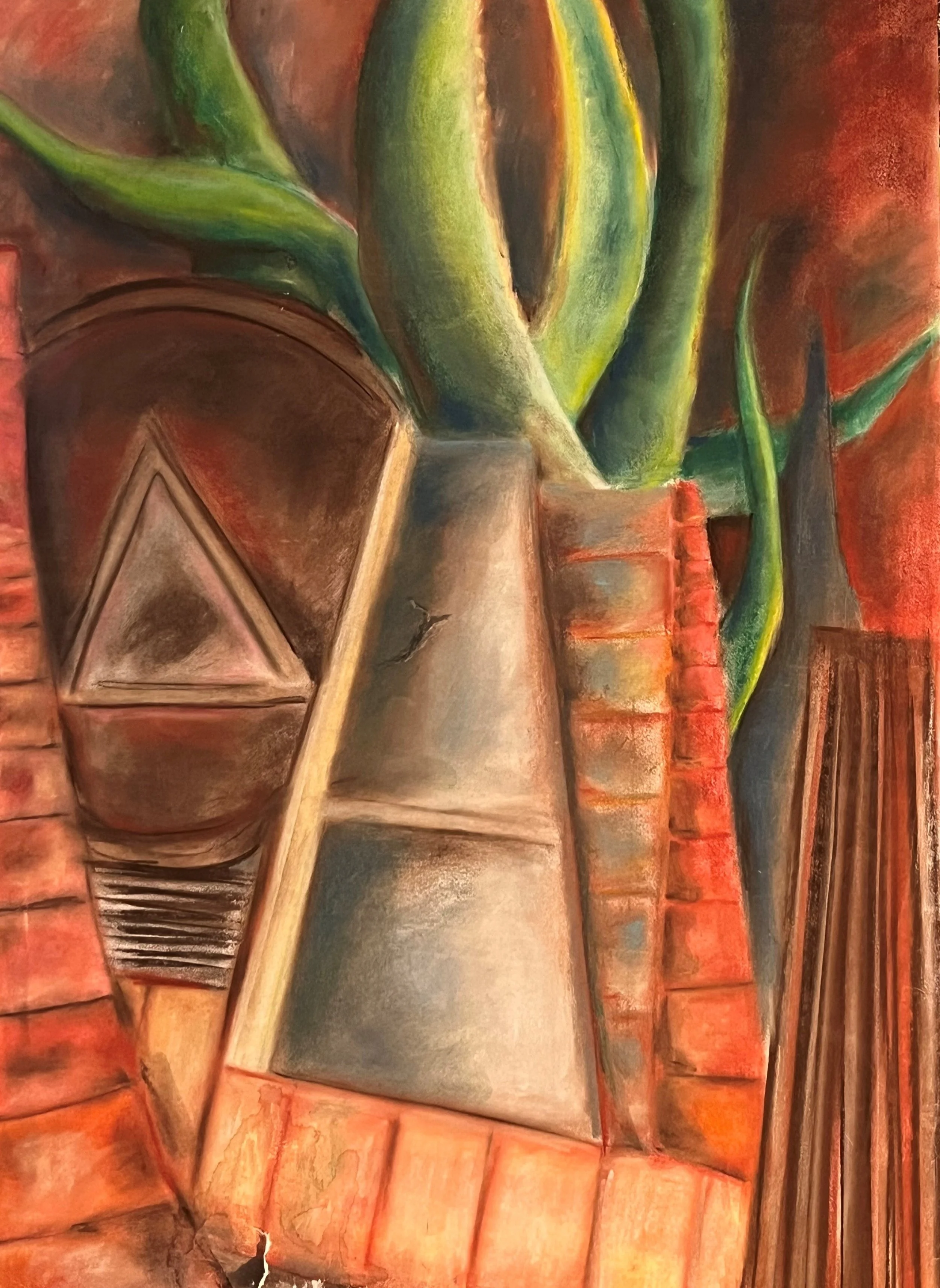 Curtin reinterpretation. Pastels on paper.jpg