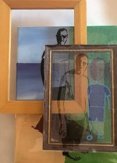 Framed Family 2.  Acrylic on Canvas.jpg