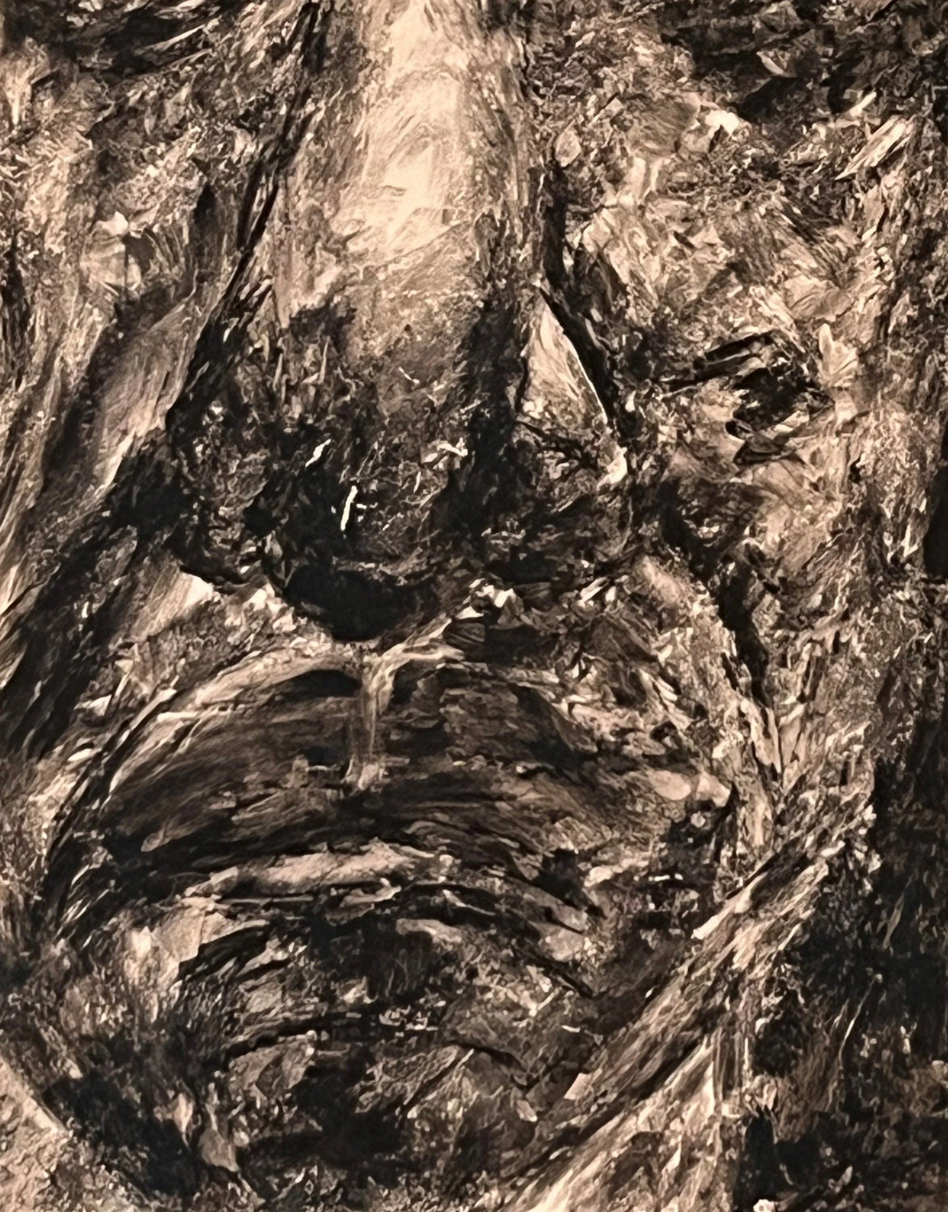 Self Portriat.  Salty Acrylic  paint on paper.jpg