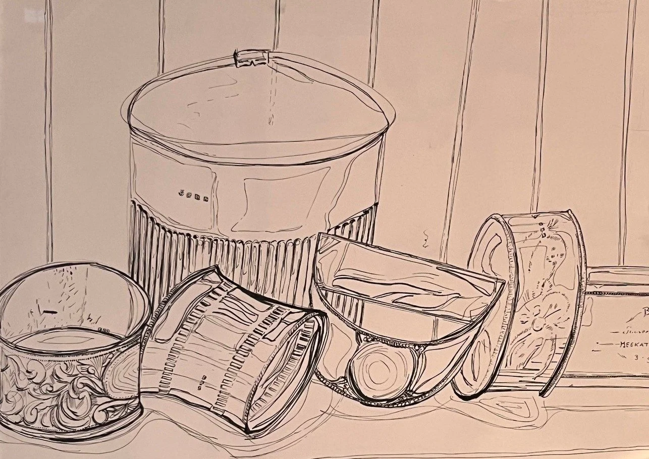 Family silver. Ink on paper.jpg