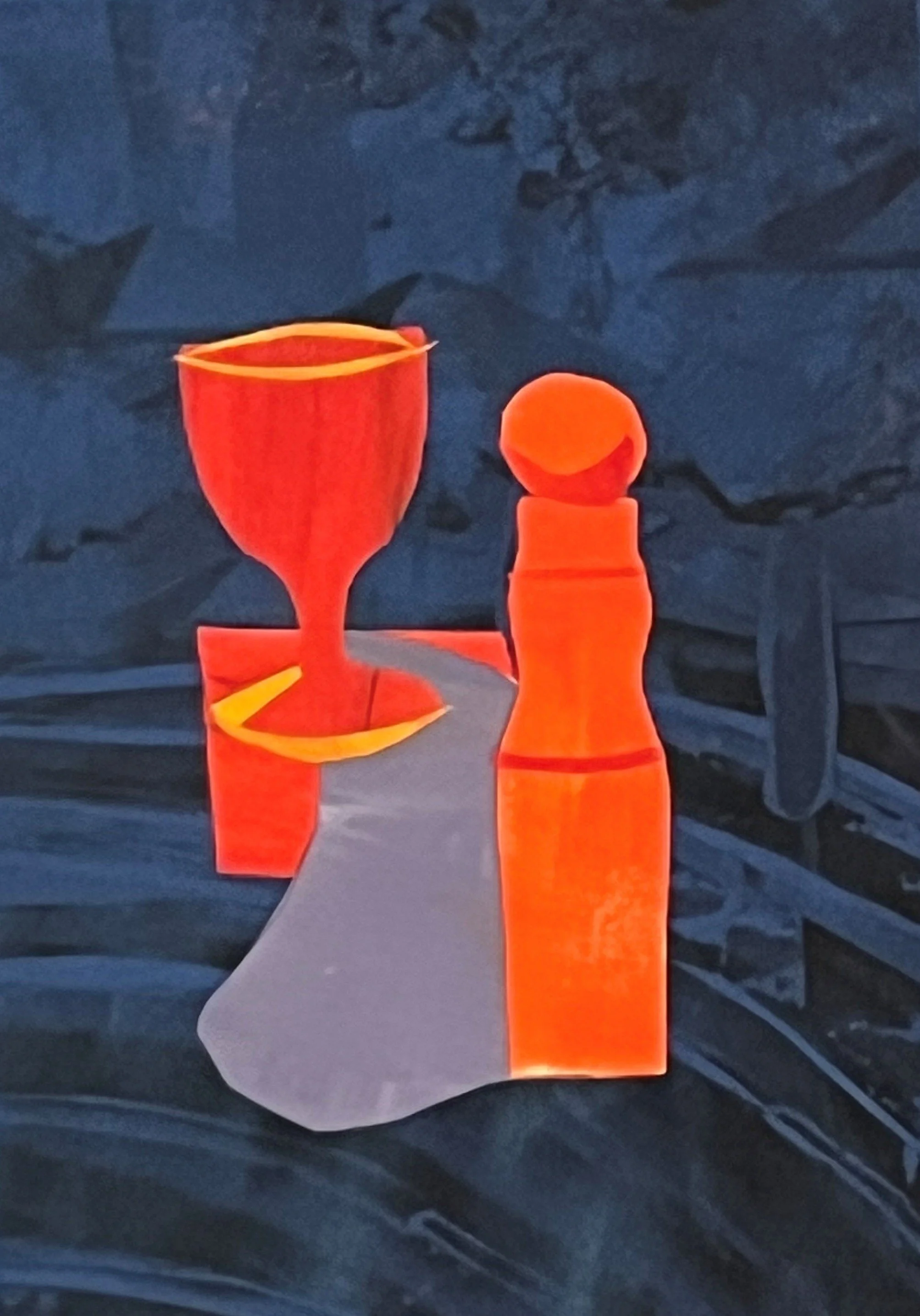Cup and pepper grinder.  Paper collage.jpg