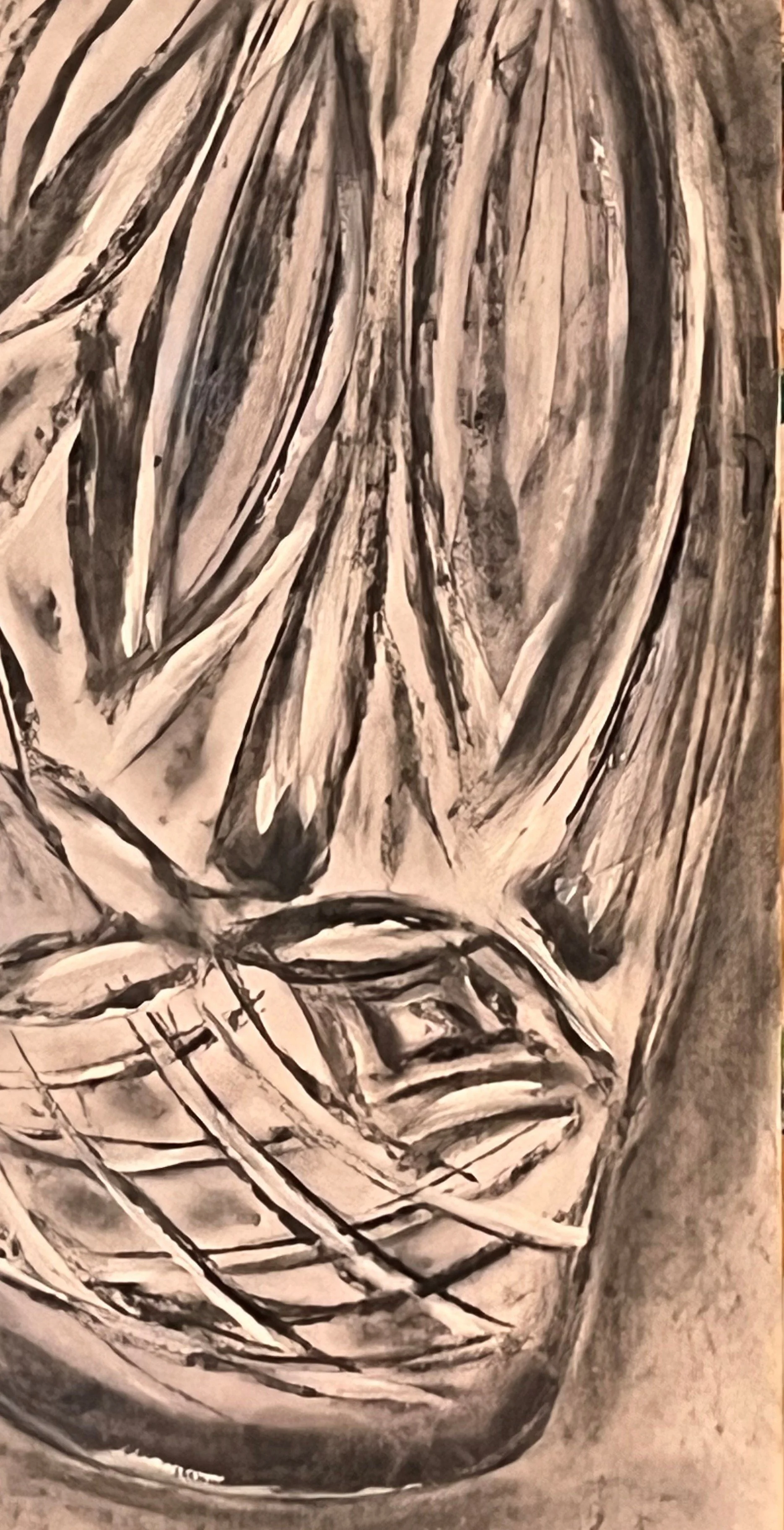 Waterglass. Charcoal on paper.jpg