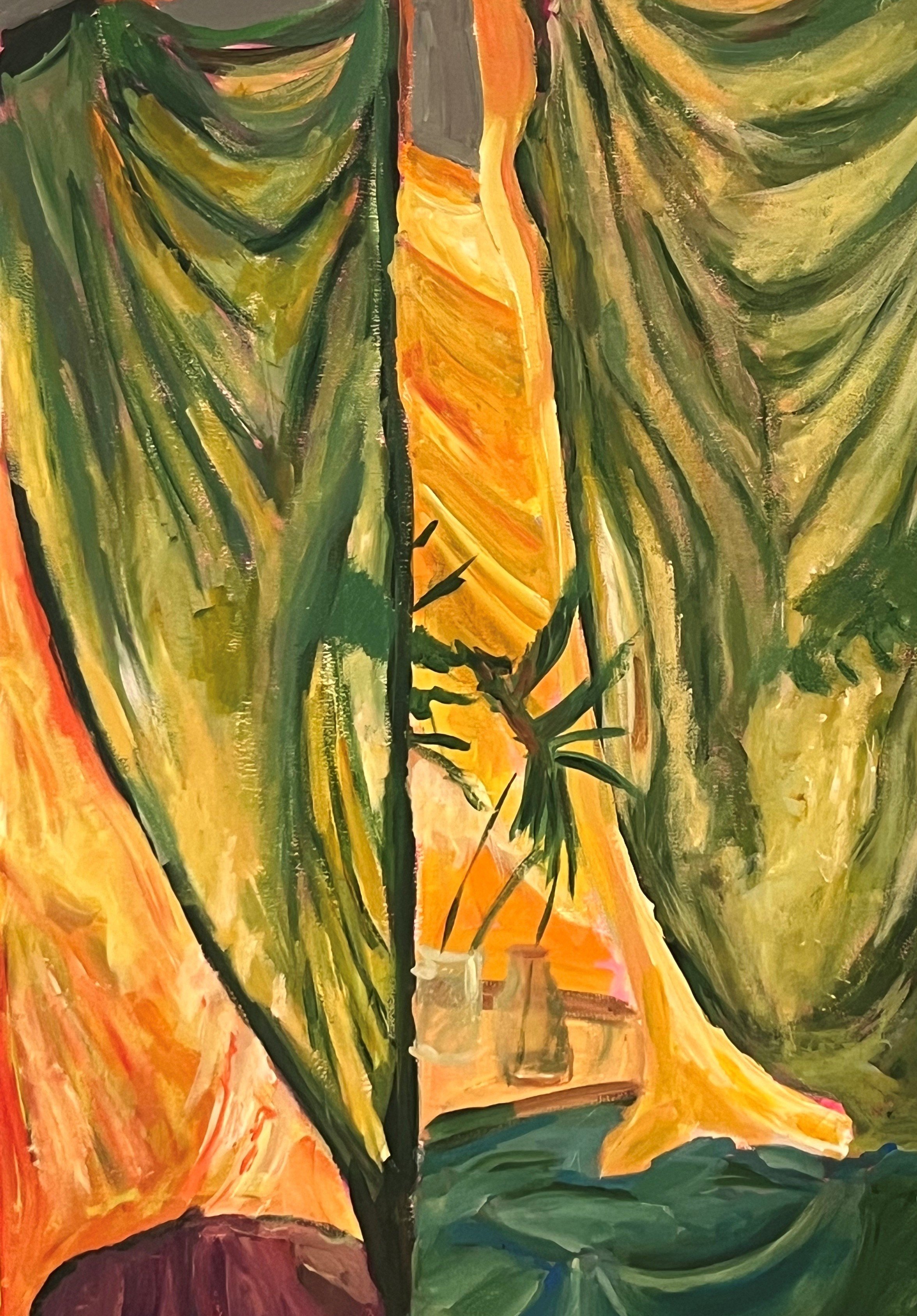 Curtains.  Acrylic on paper.jpg