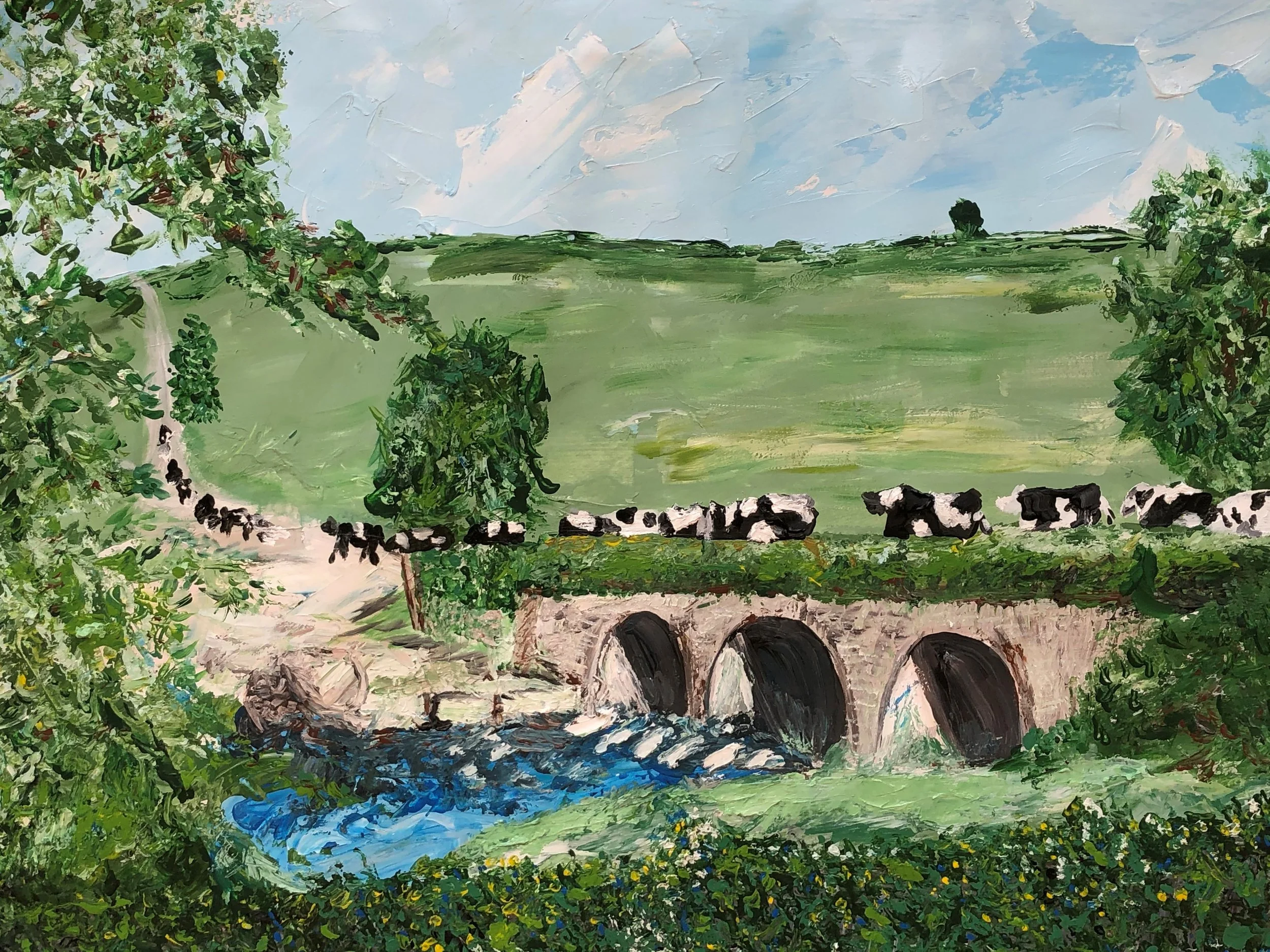 Ireland, Cork.  Acrylic on paper.jpg