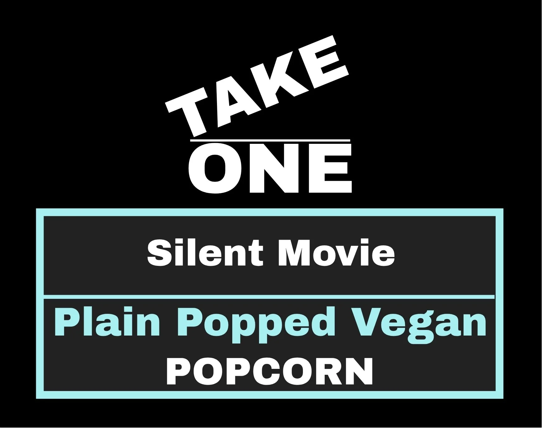 Silent Movie - Vegan Popcorn