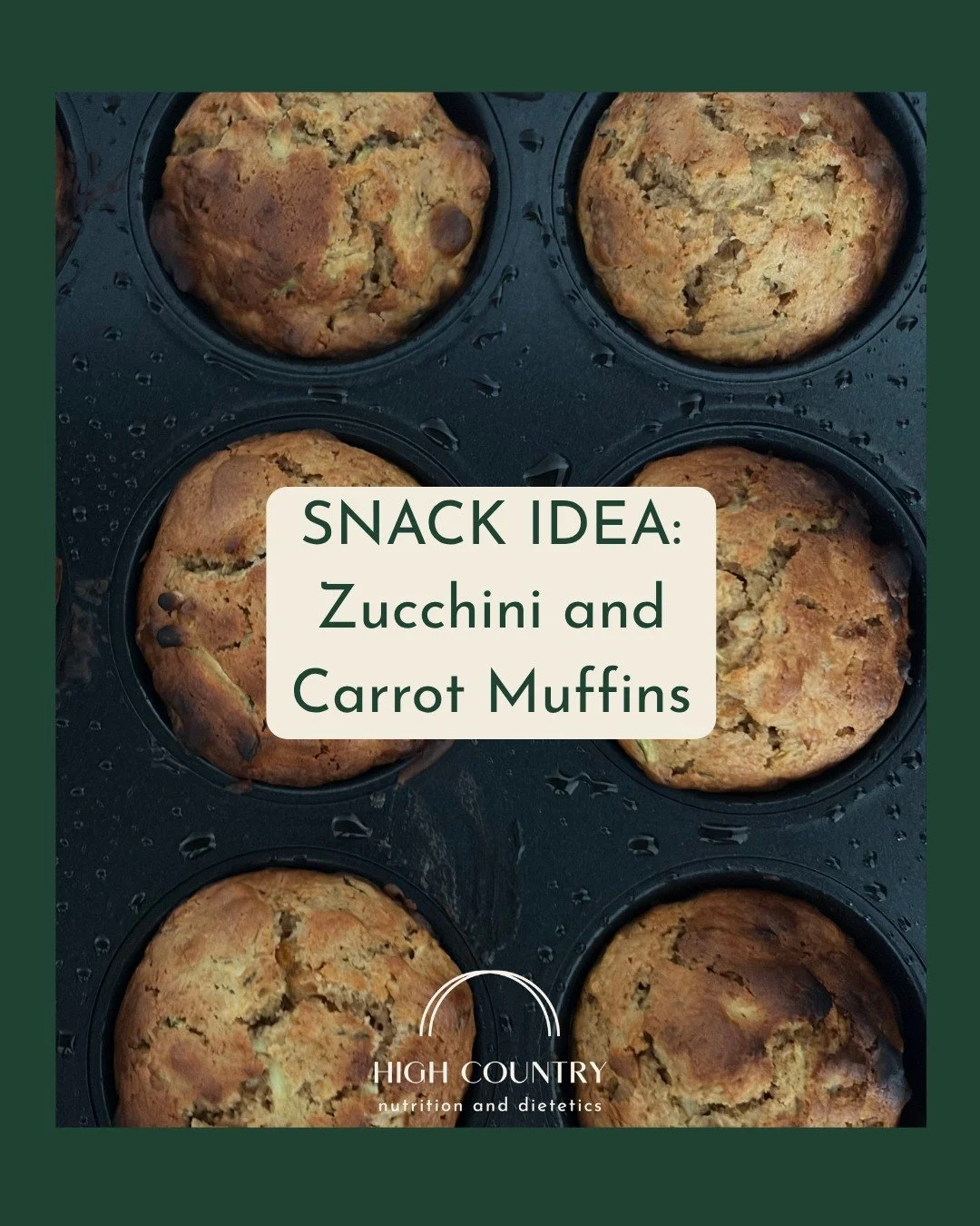 These zucchini and carrot muffins are the perfect little snack for lunchboxes, afternoon tea or a cosy morning treat. 

Easy to make, delicious and a great way to sneak in some extra goodness!

Save this recipe for your next baking day.

INGREDIENTS: