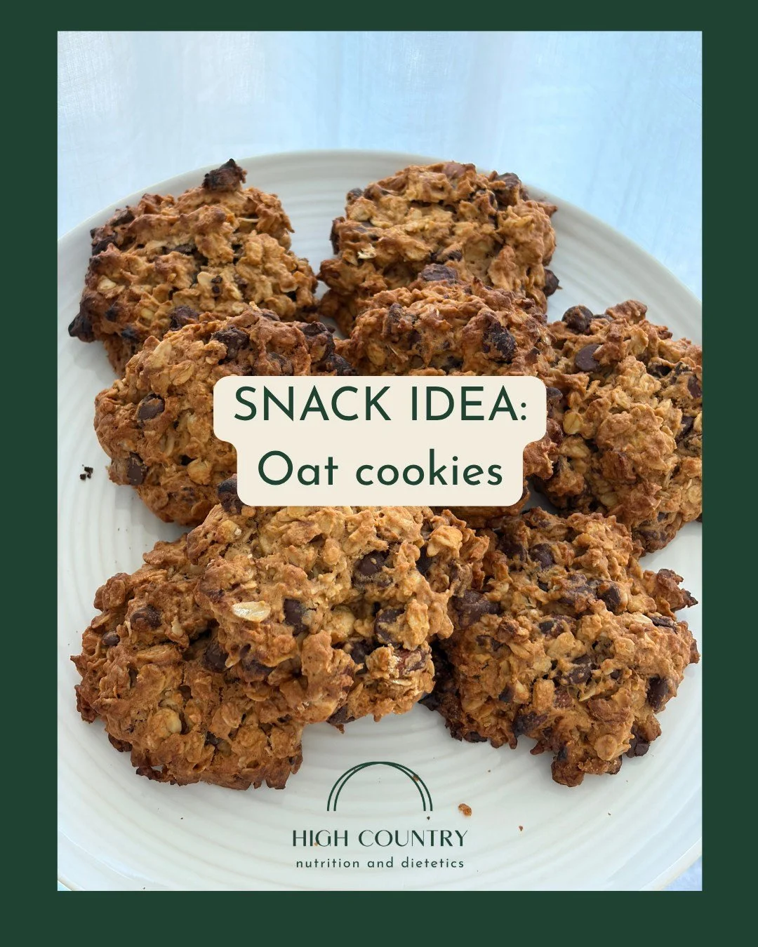 Is there anything better than a freshly baked cookie?

Easy to make, delicious and a great way to sneak in some extra goodness!
Save this recipe for your next baking day.

INGREDIENTS:
2 cups rolled oats
1 &frac12; cups plain flour
3tsp baking powder