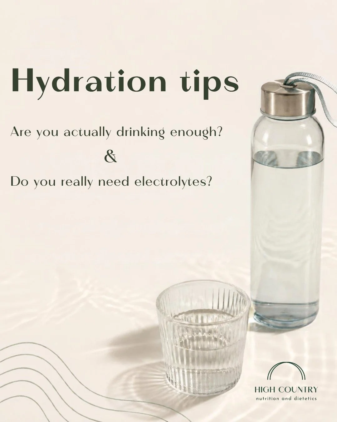 PSA: You probably don't need electrolytes in every water bottle.

Electrolytes can be useful when you're losing large amounts of fluid and sodium. Think prolonged exercise, heavy sweating in the heat, vomiting or diarrhoea.

But for everyday hydratio