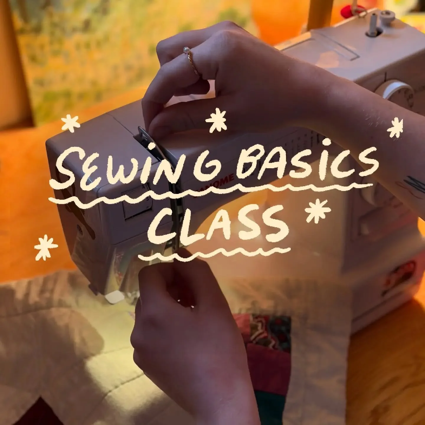 We are back with another sewing basics class this fall. We will be running a basics course every Wednesday from September until the spring! Our first class is going to start at 6:30 - 8:30 at Studio 2880. There's 10 spots hope to see you there!

Chec