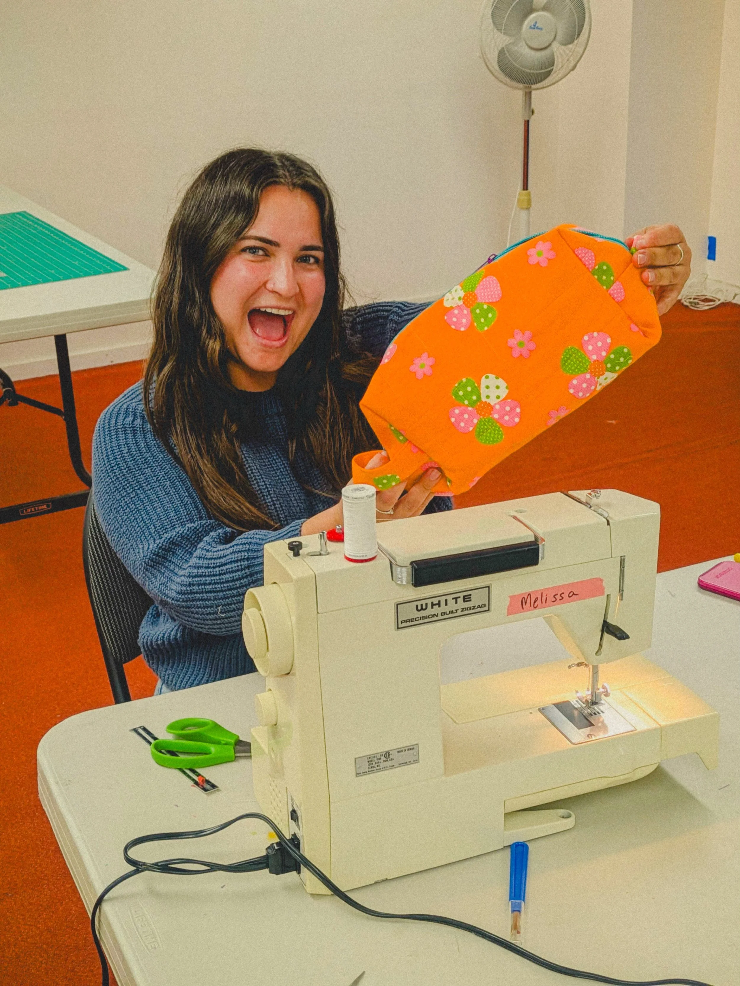 Another round of beginner sewing classes complete! So many great colour combos and structurally sound pouches came out of this class! Check out our next round of Beginner classes if you want to learn to sew and make some pouches for Christmas gifts!