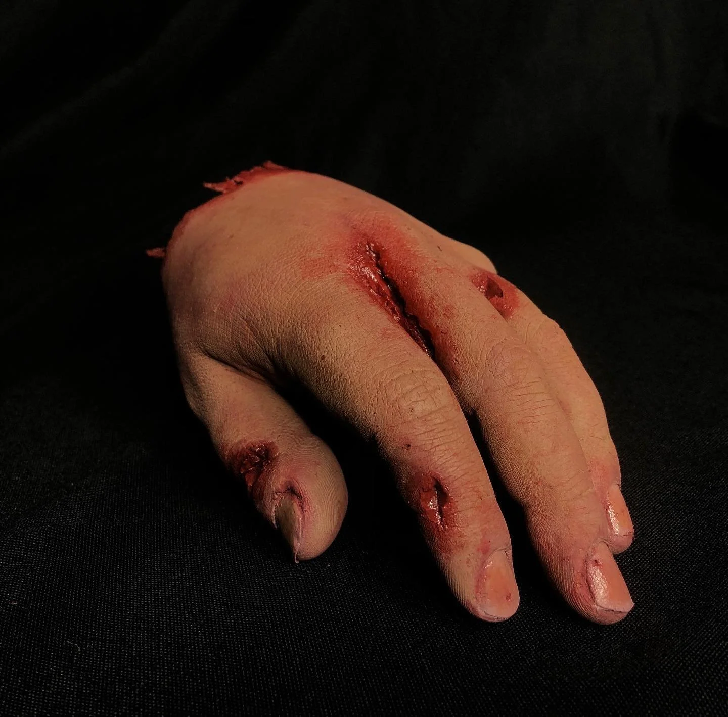 Accidentally deleted my hand picture ! Whoops! I&rsquo;ll be posting more pictures of my work! #sfxmakeup #prostheticsmakeup #maskenbildnerin