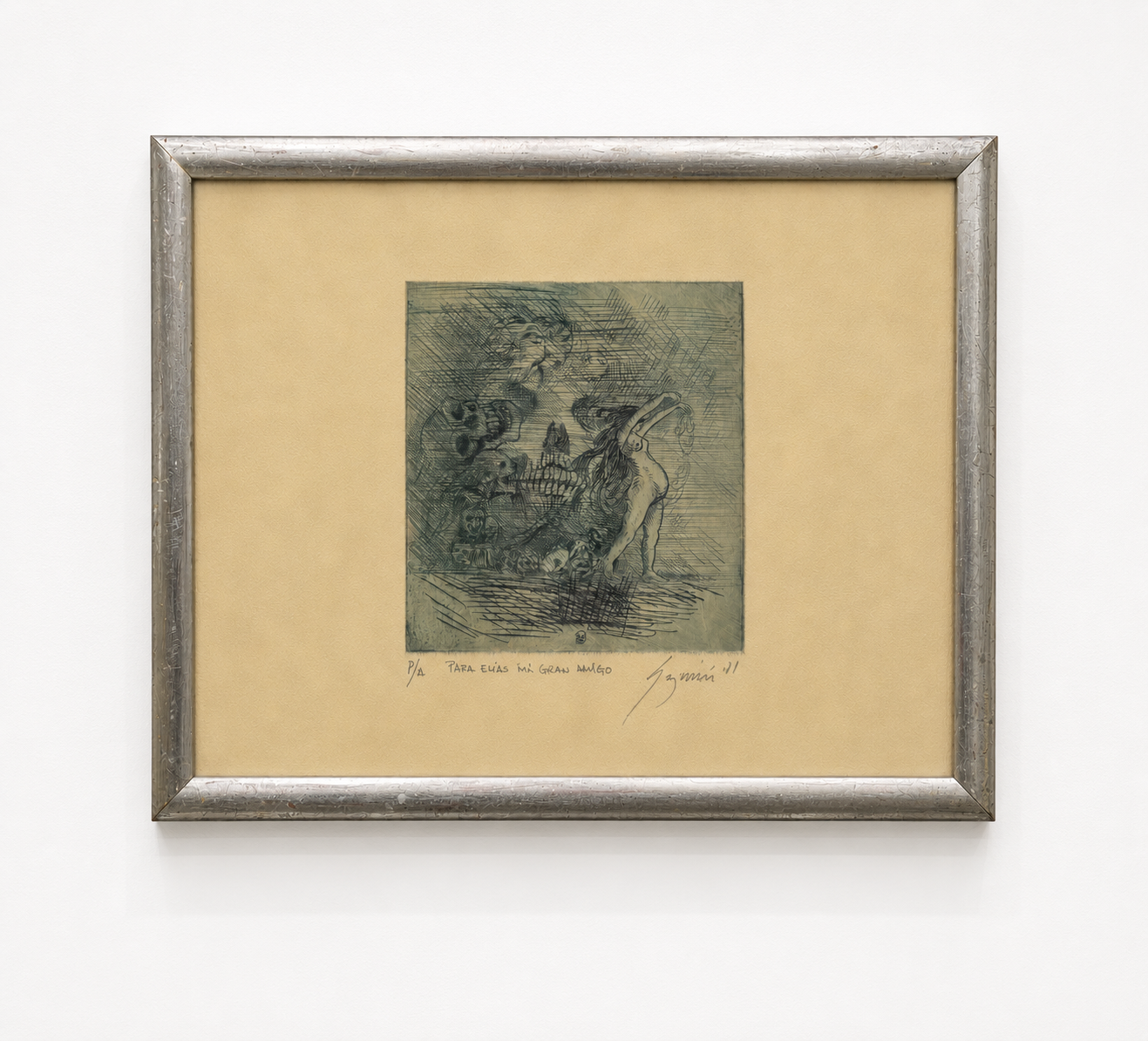Grabado fechado 81  - Medidas totales: 36 x 26 cm - Precio: $2,200 mxn