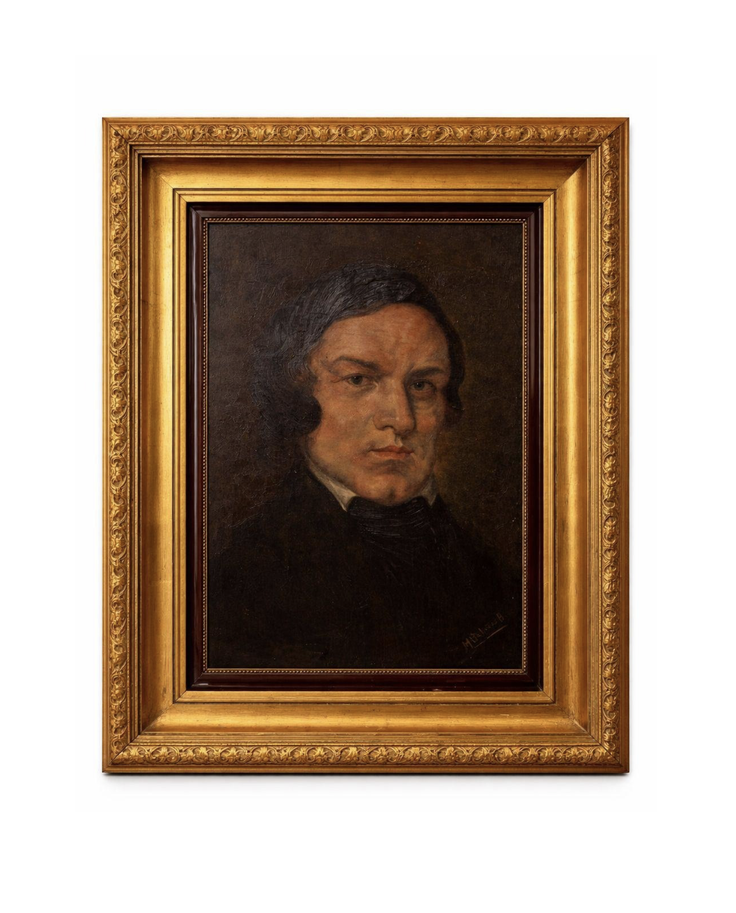 Retrato de Robert Schumann c. 1900s