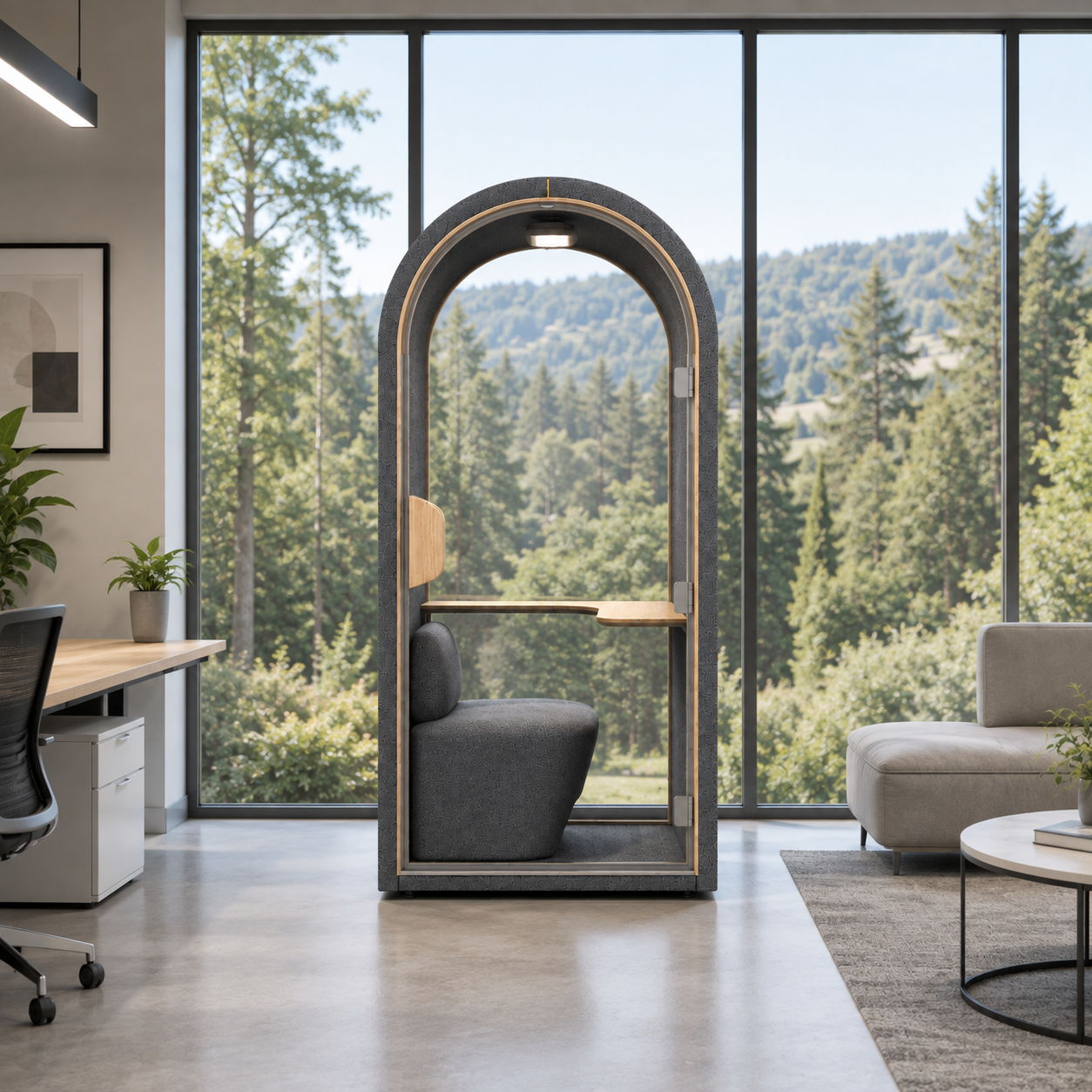 Arc Series Office Pods: A Design-Forward Solution for Quiet Workspaces