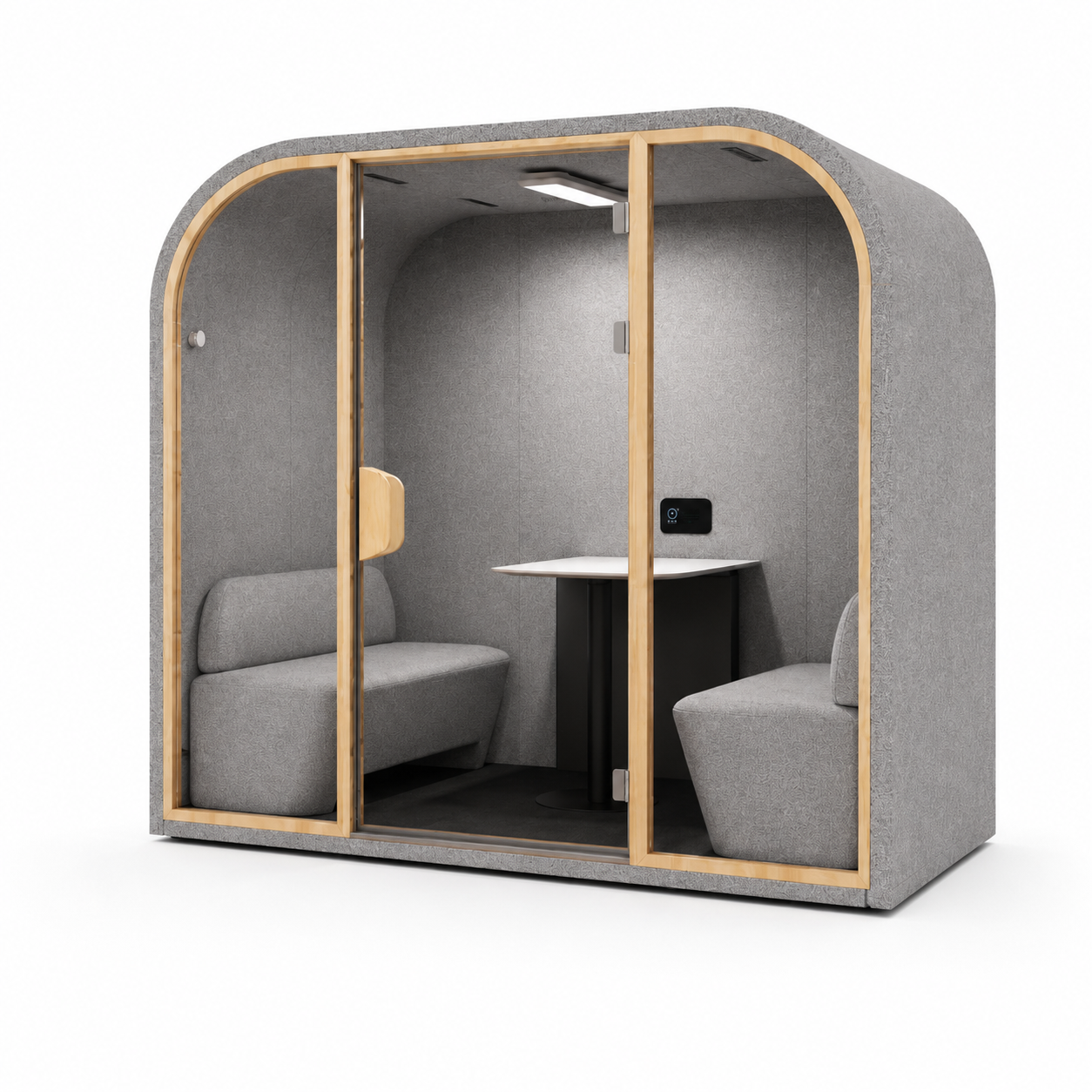 Arc Quad four-person acoustic meeting pod