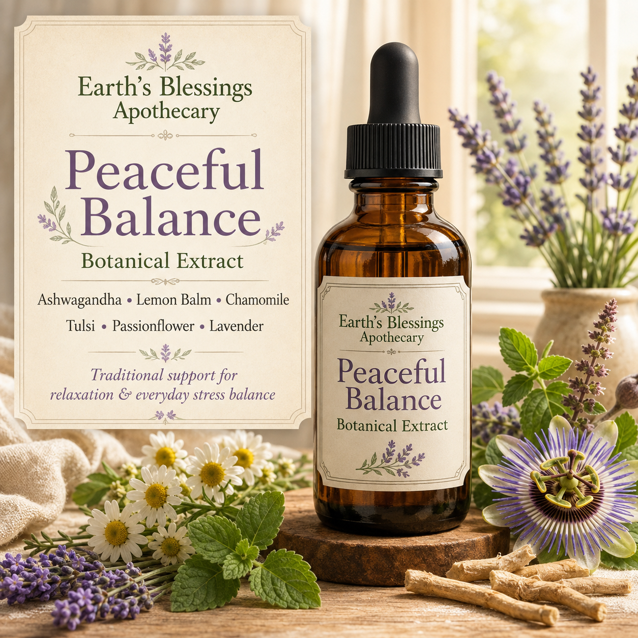 Peaceful Balance Botanical Extract