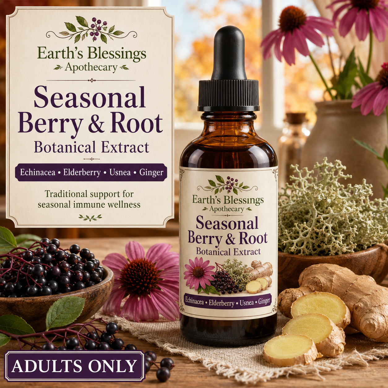 Seasonal Berry & Root