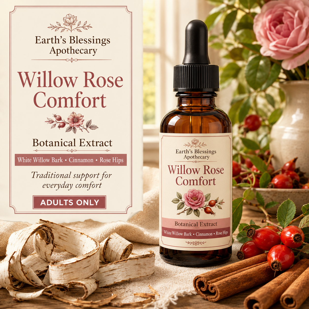 Willow Rose Comfort Extract