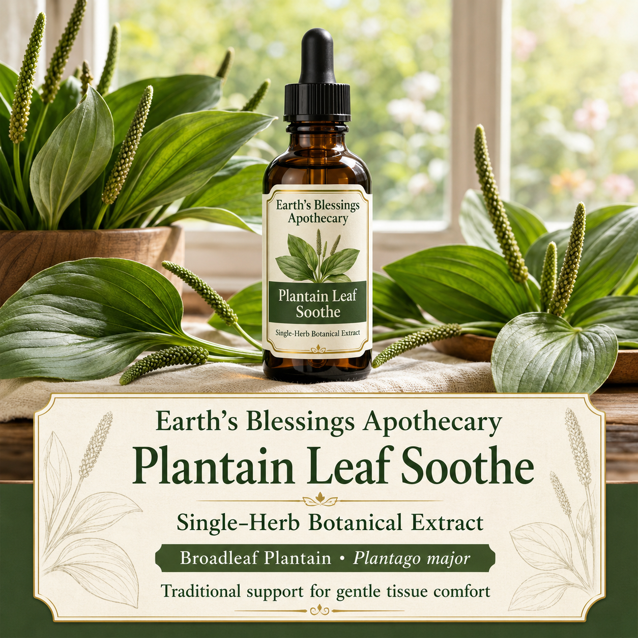 Plantain Leaf Soothe Extract