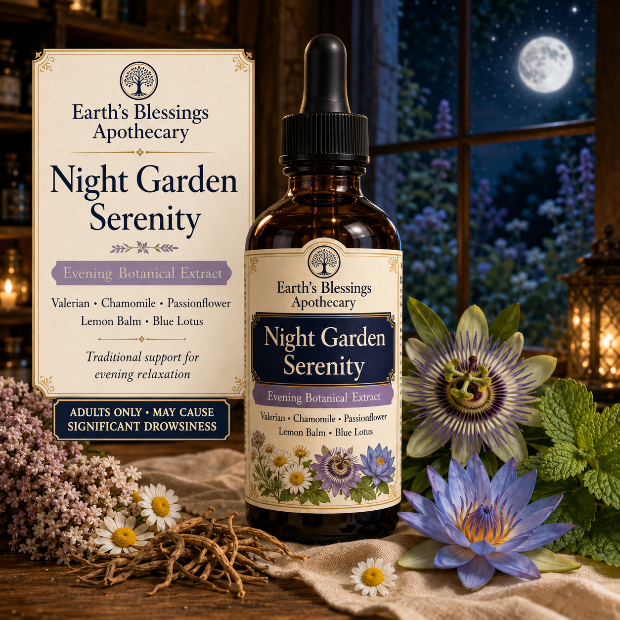 Night Garden Serenity