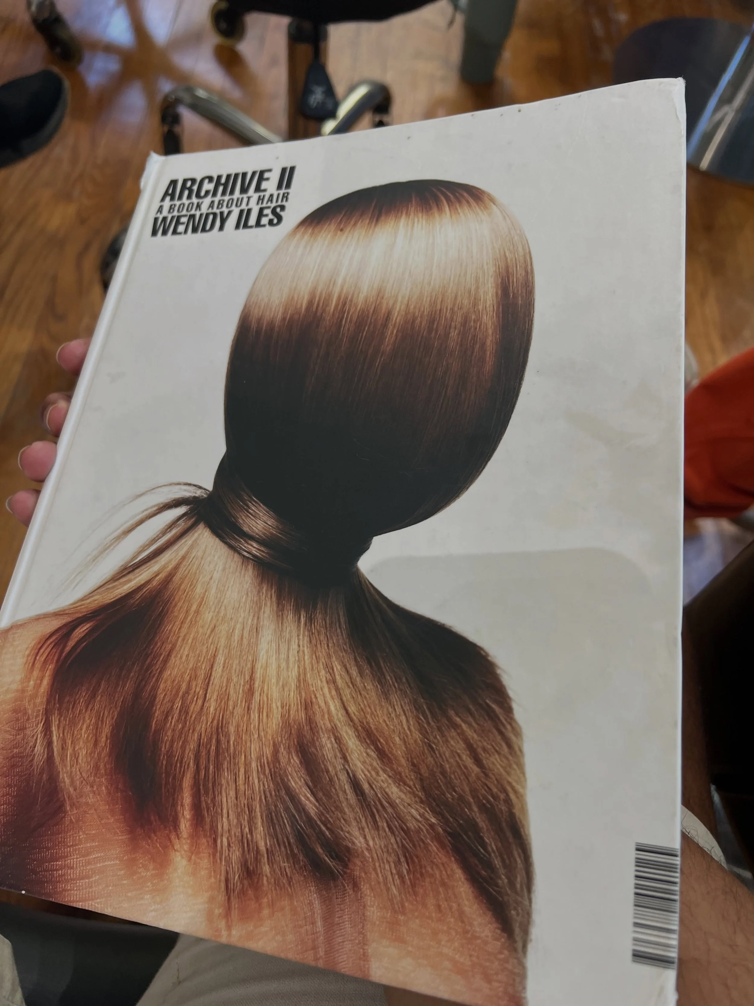 Today I attended a class going over the Iles product line by Wendy Iles. It&rsquo;s really a cool line, very minimalistic with clean ingredients. I&rsquo;m looking forward to getting more familiar with it.

I loved flipping through this book of some 
