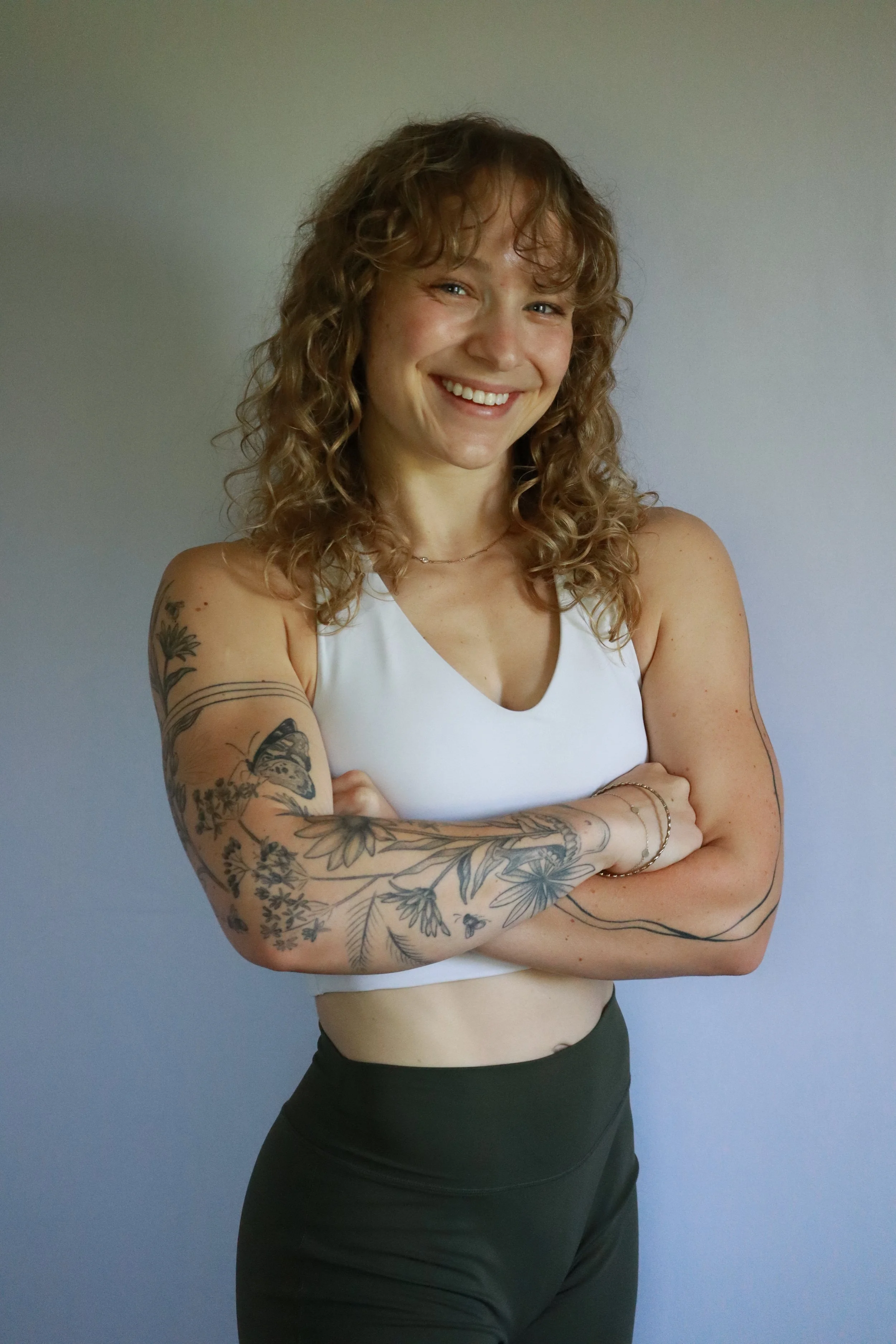 Meet the coach behind Mcayes Muscles and learn how her approach combines progressive strength training, Pilates-based control, proper technique, sustainable nutrition habits, and personal accountability.