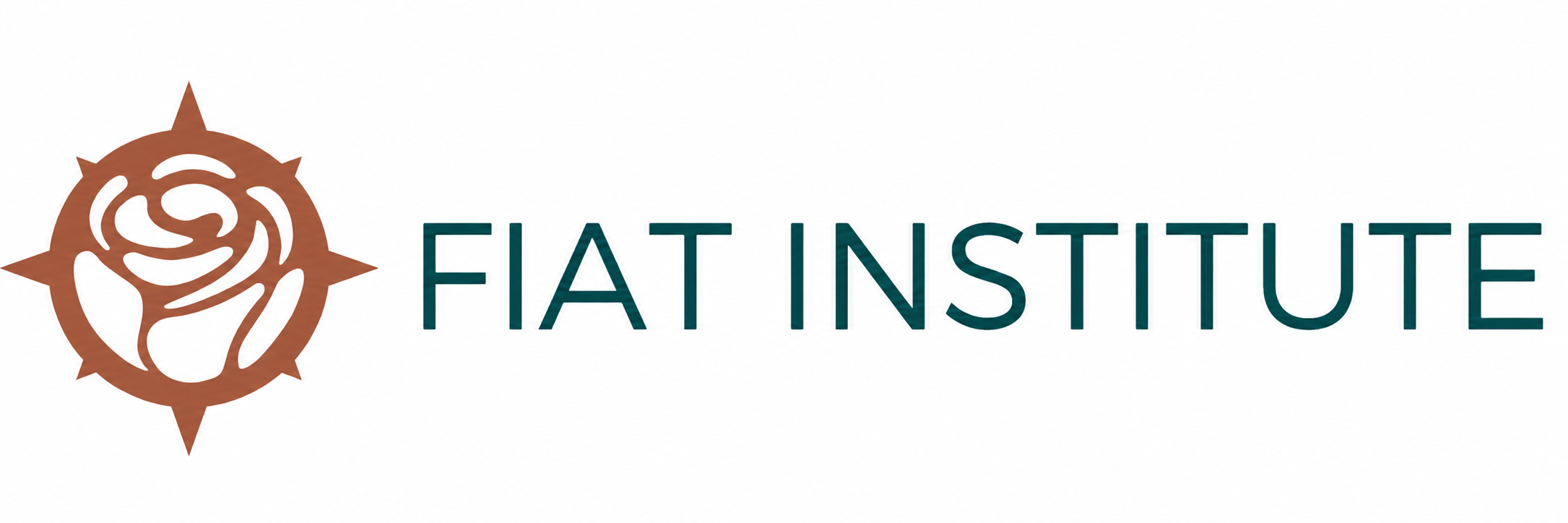 Logo of the Fat Institute featuring a stylized compass rose  with the words 'Fat Institute' in green text next to it.