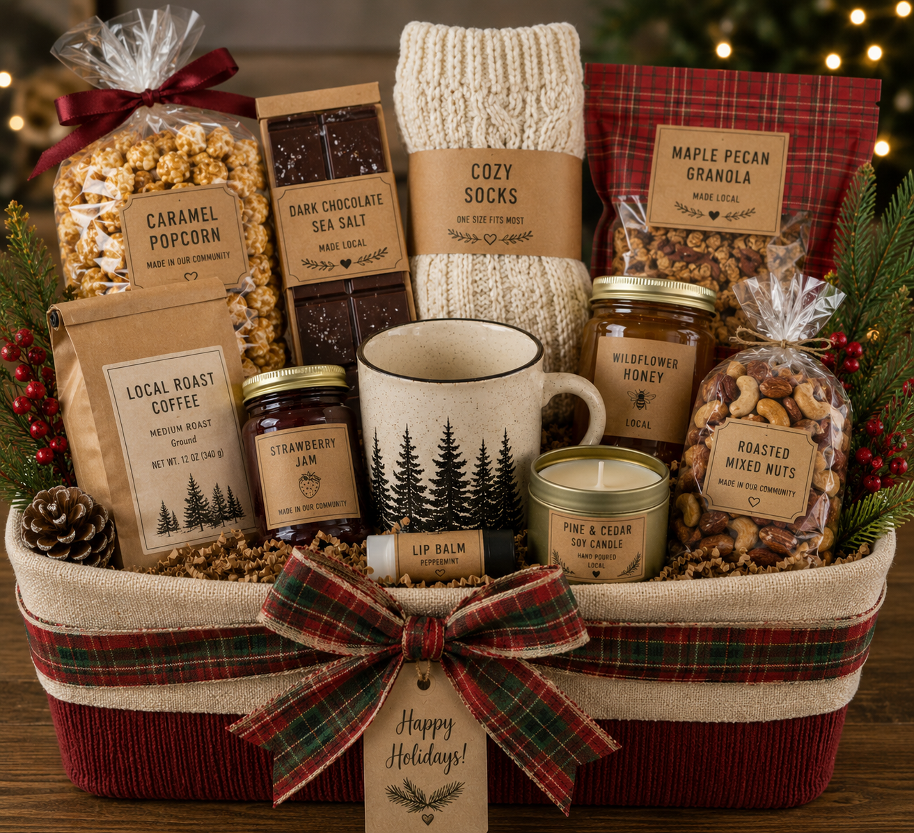 Deluxe Seasonal Basket