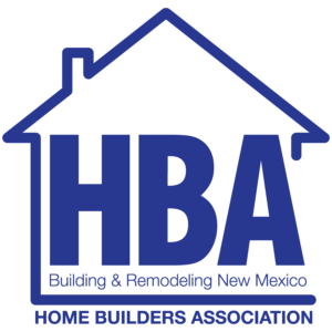 Logo of the Home Builders Association, featuring a house outline with 'HBA' text inside