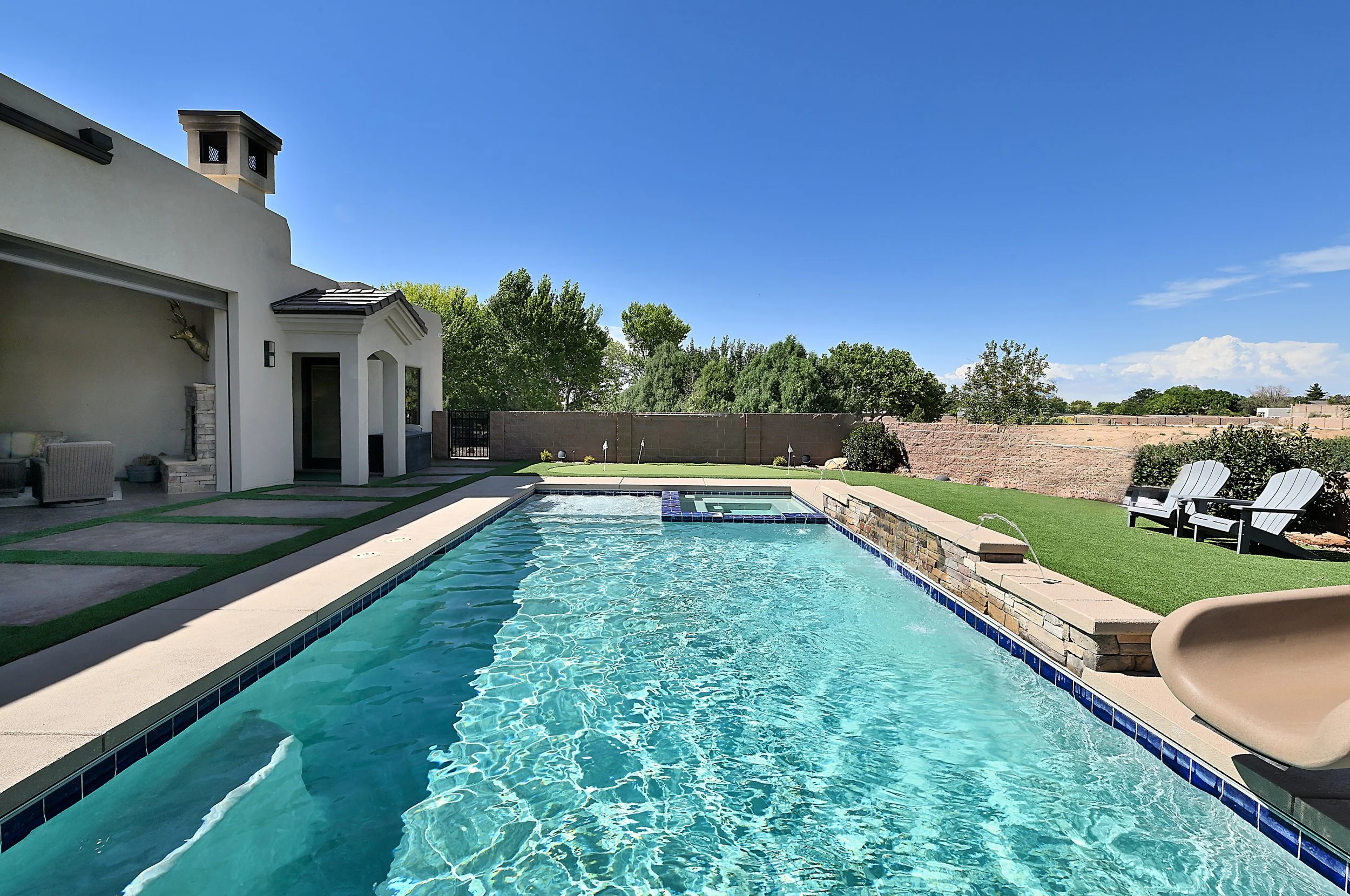 Tres Lagunas Project - North Valley Albuquerque NM Custom Home34.jpg