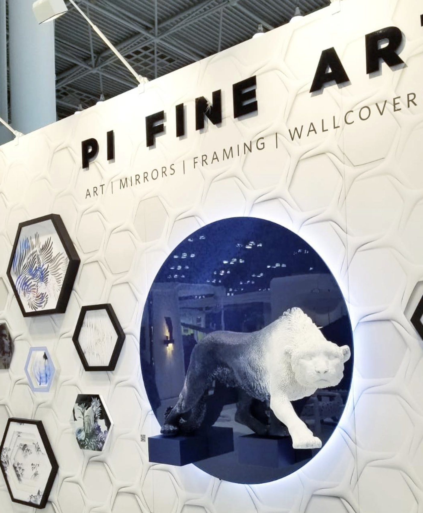 BDNY (Boutique Design New York) Trade Show Installation:

The showroom showcased a collection of architectural products, dimensional artwork, and custom installations developed by PI Fine Art for commercial and hospitality spaces. The display highlig