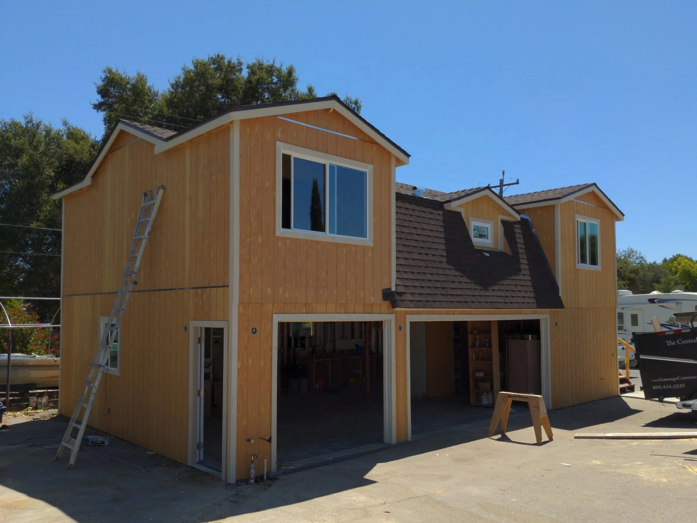 Barn being converted to an ADU