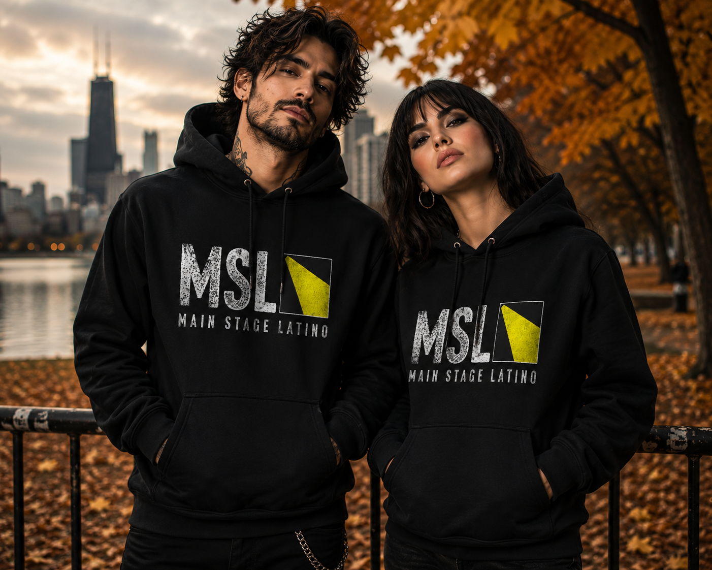 MSL Classic Logo Hoodie — Black