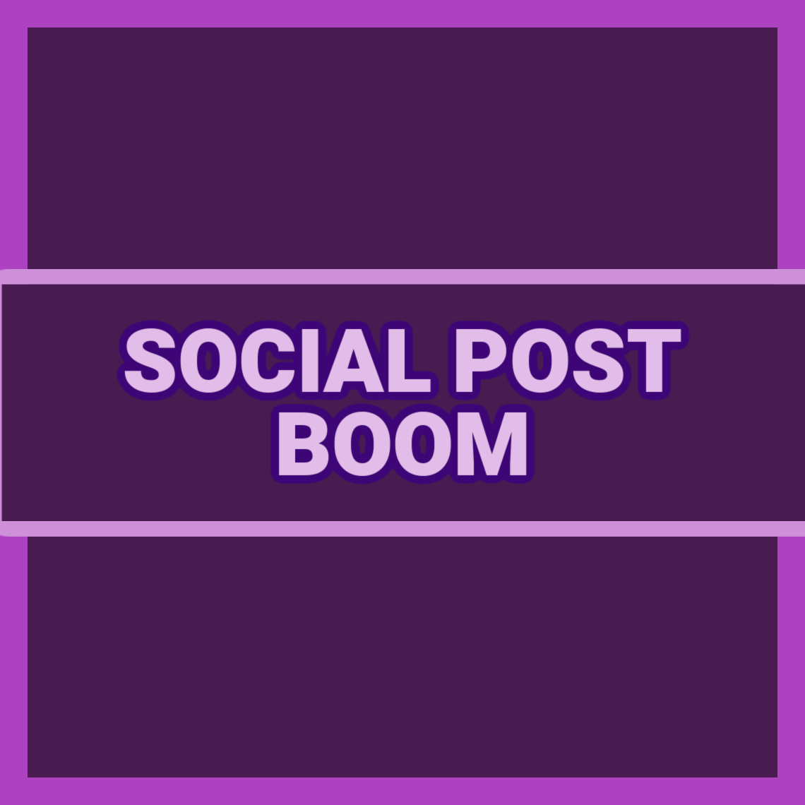 SOCIAL POST BOOM